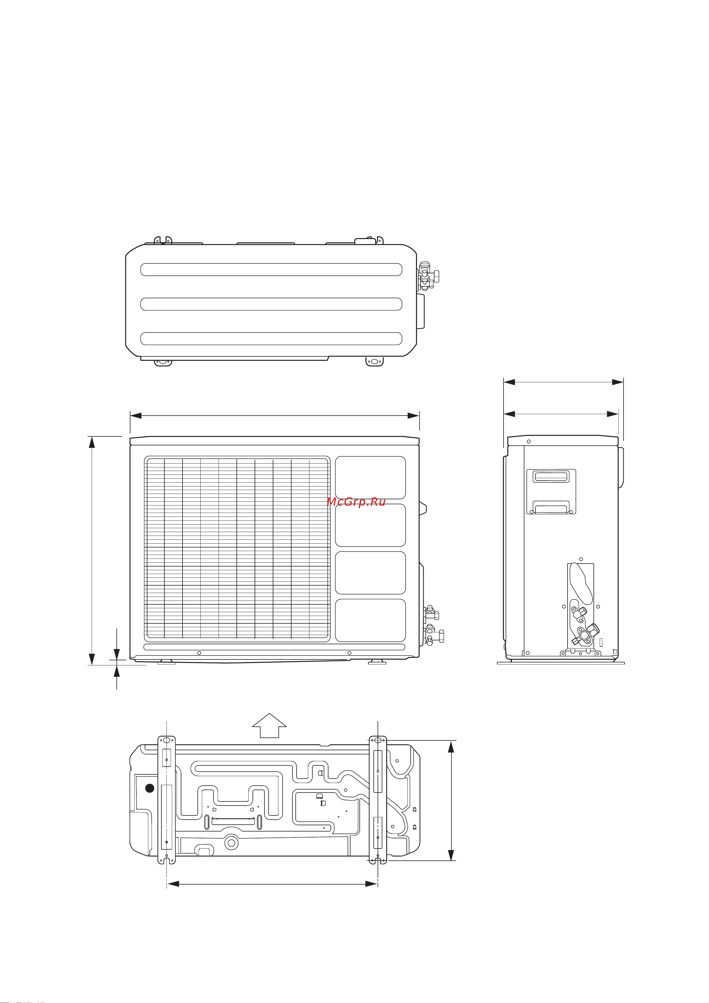 General-Fujitsu AOH14LMAKL [4/19] Unit mm