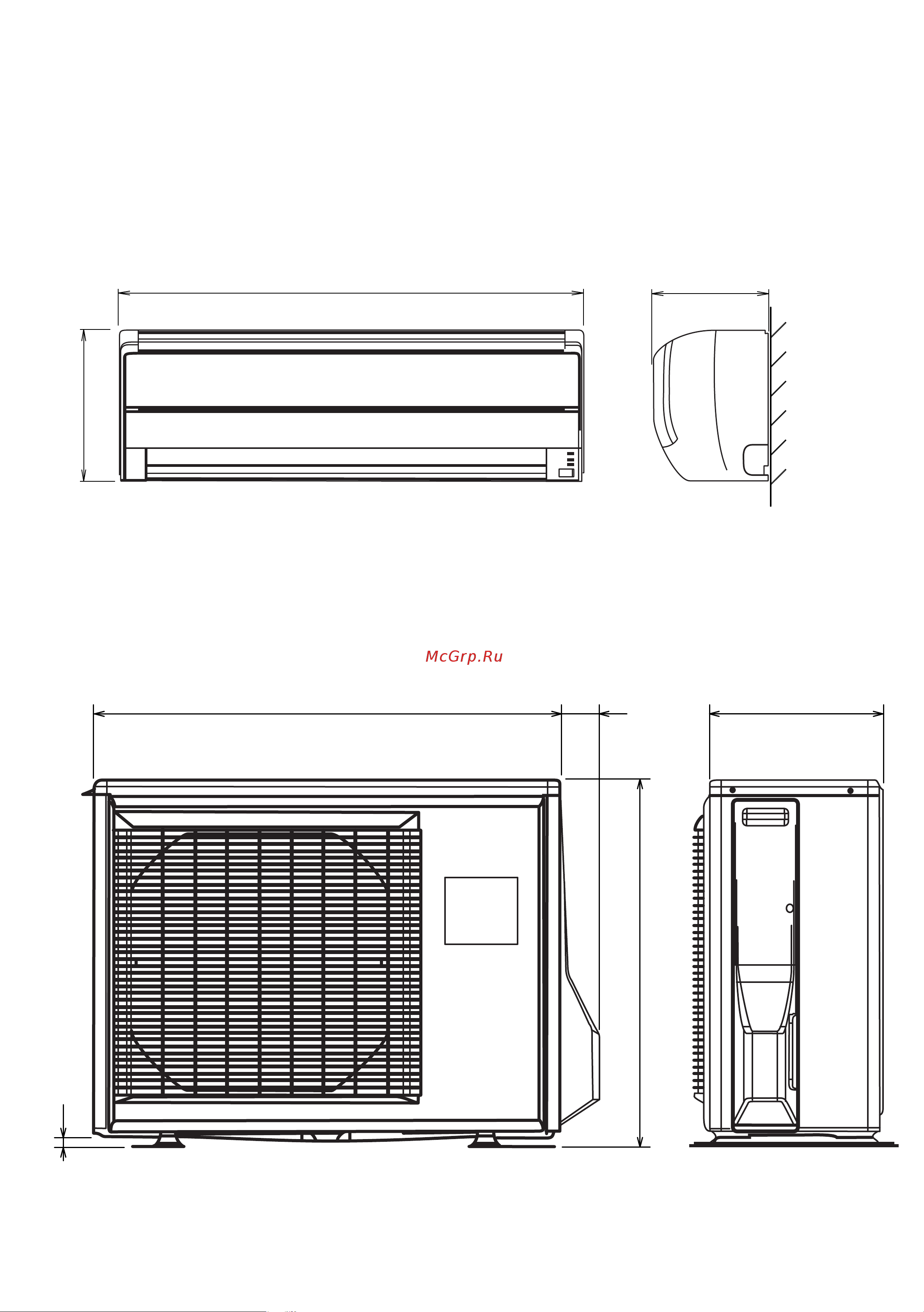 General-Fujitsu AOHR14LGC [3/20] Outline and dimensions