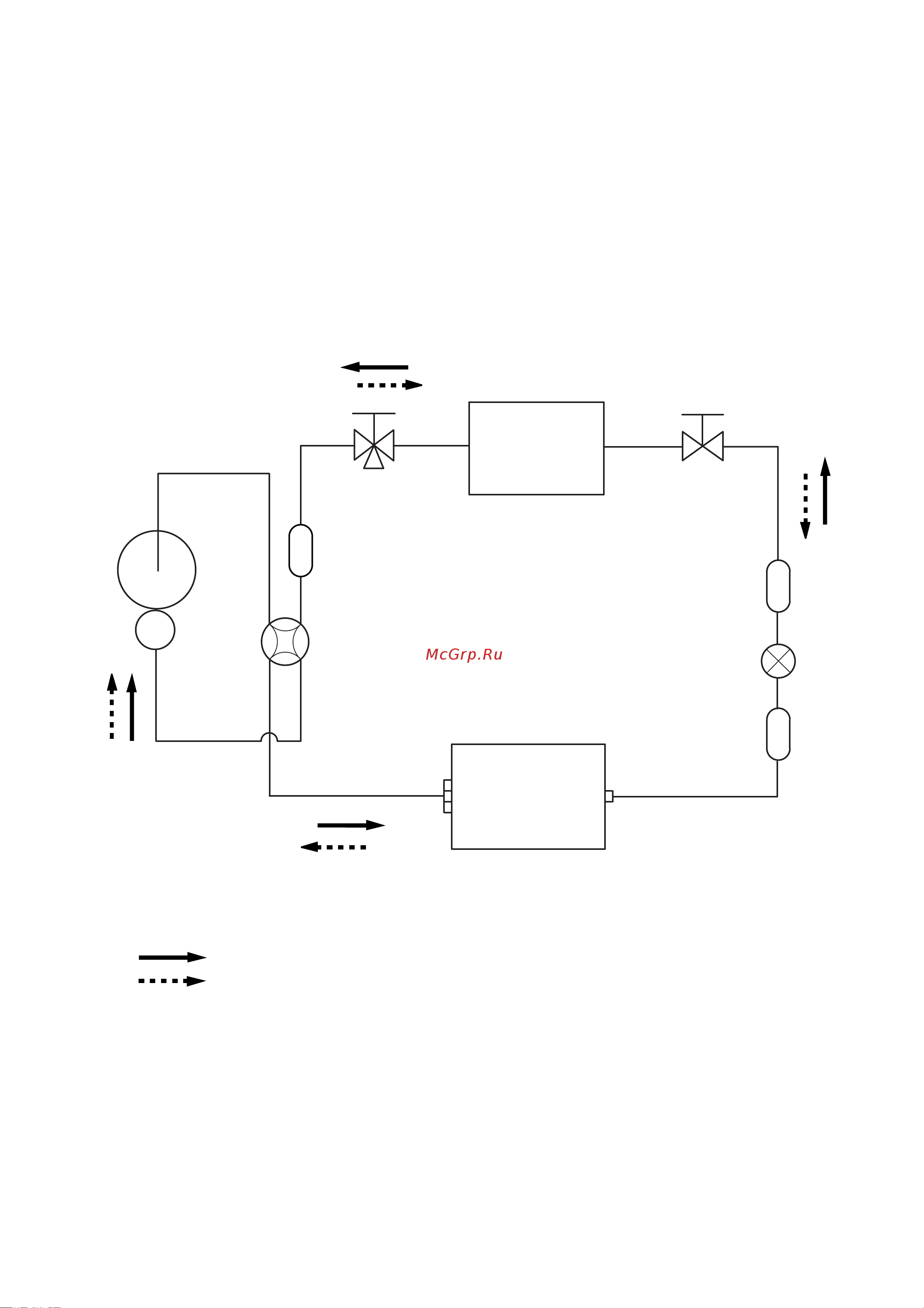 General-Fujitsu AOHR14LGC [4/20] Refrigerant system diagram