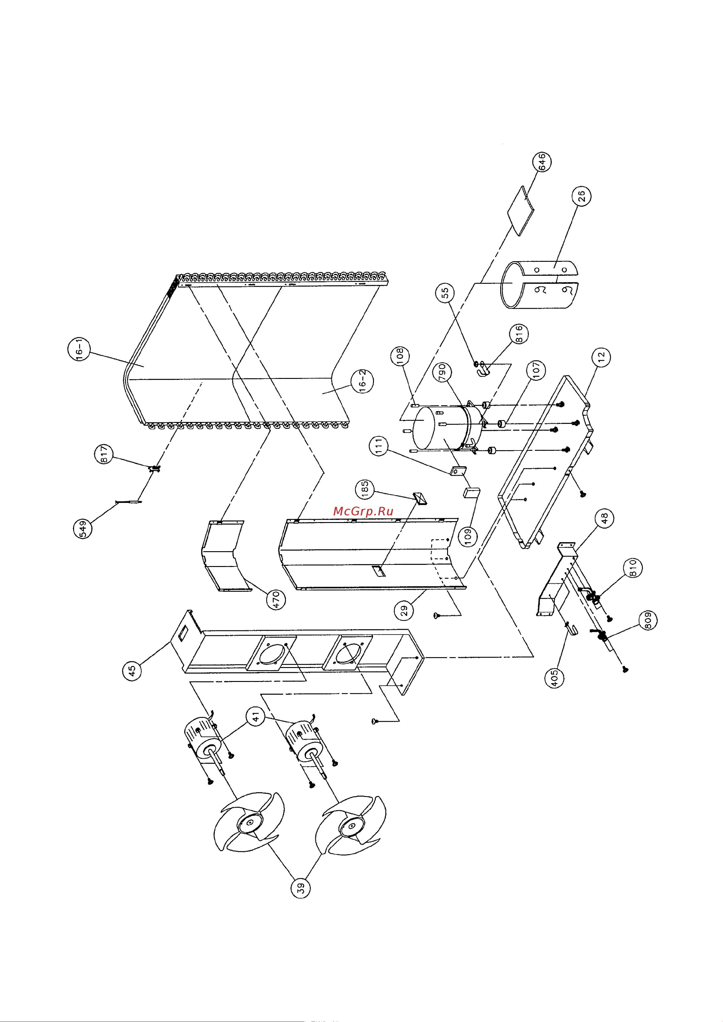 General-Fujitsu ARG60RLA3 [16/24] Model aog60aba3l