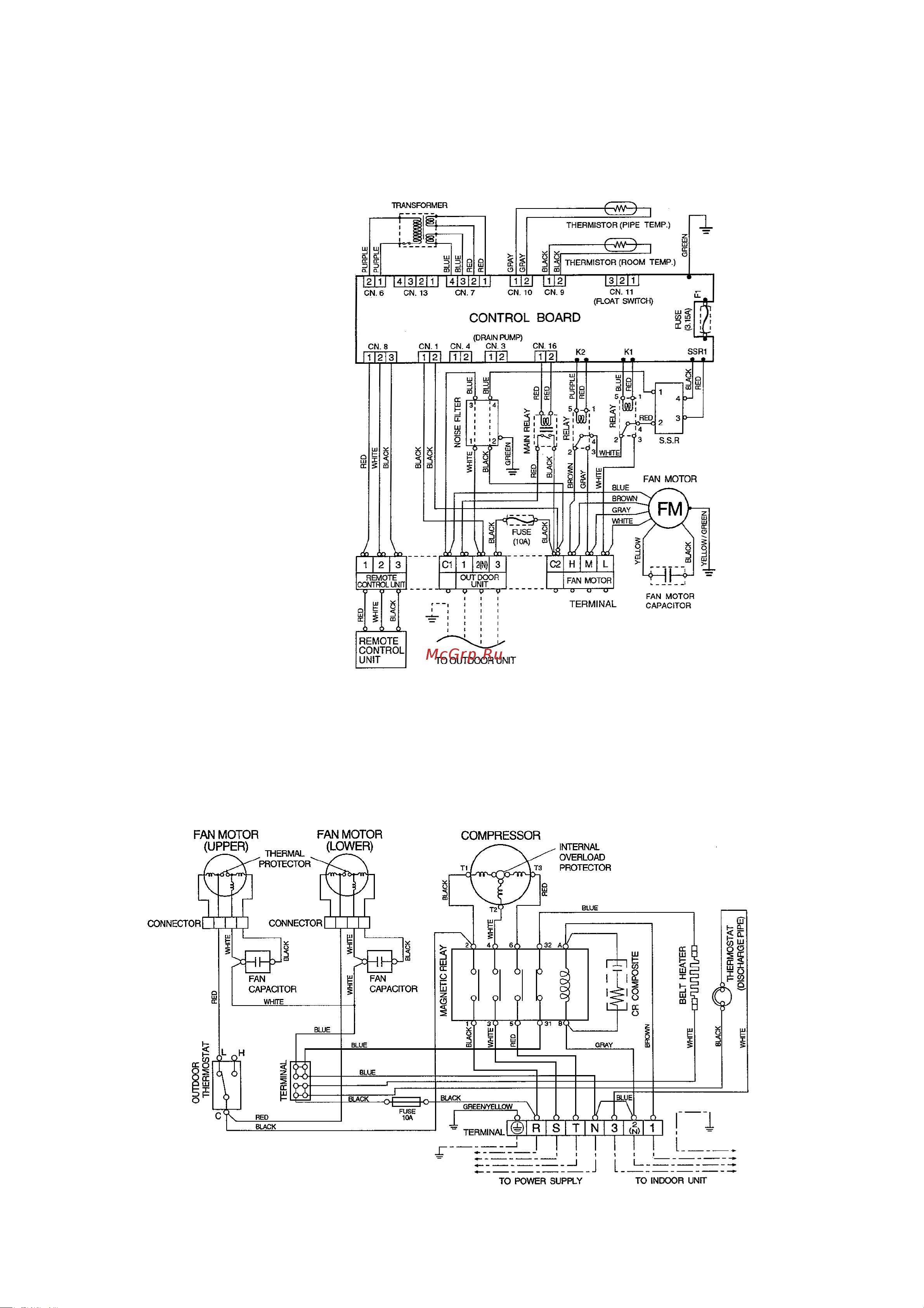 General-Fujitsu ARG60RLA3 [6/24] Circuit diagram
