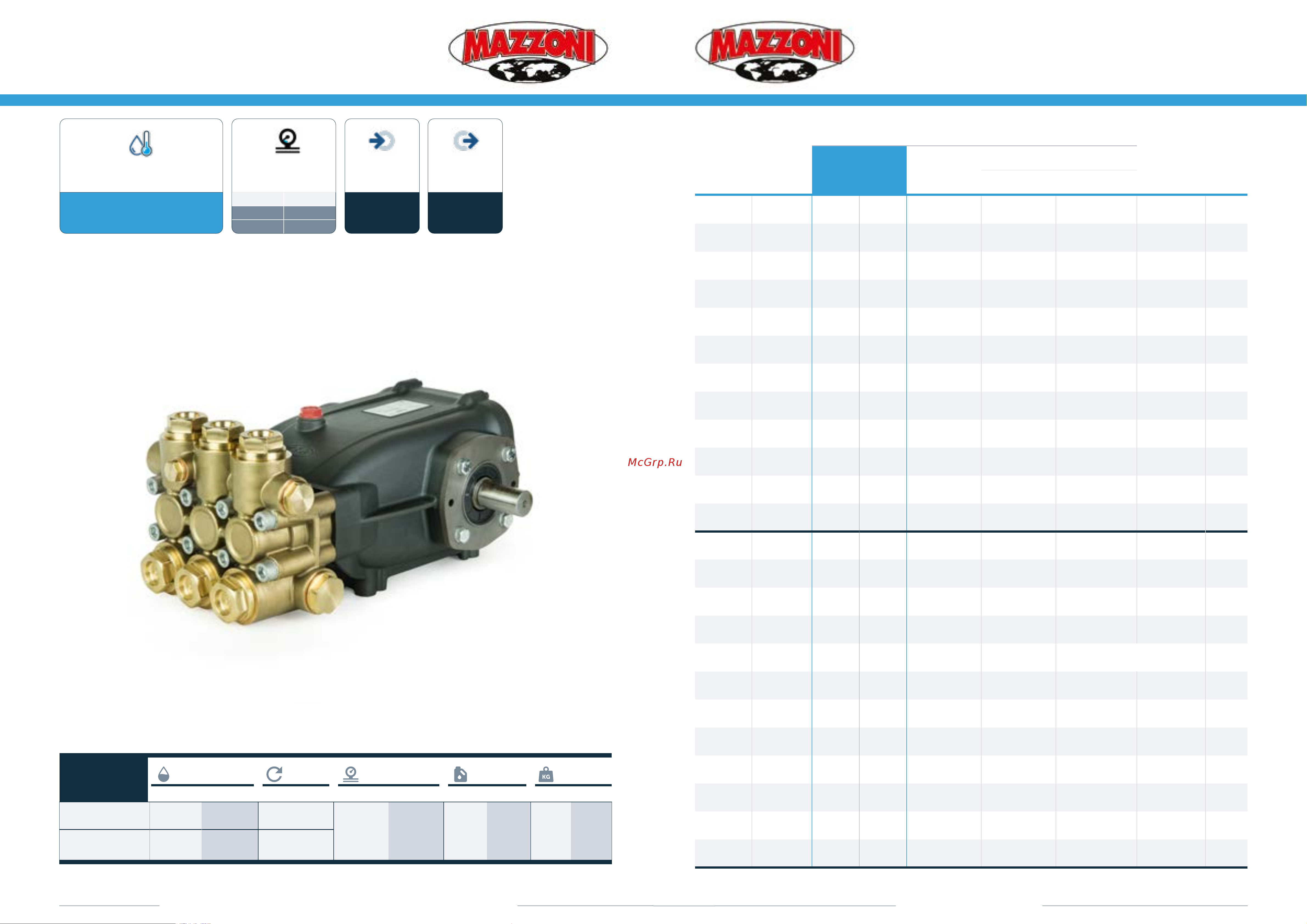 Mazzoni GM22300R Спецификации онлайн