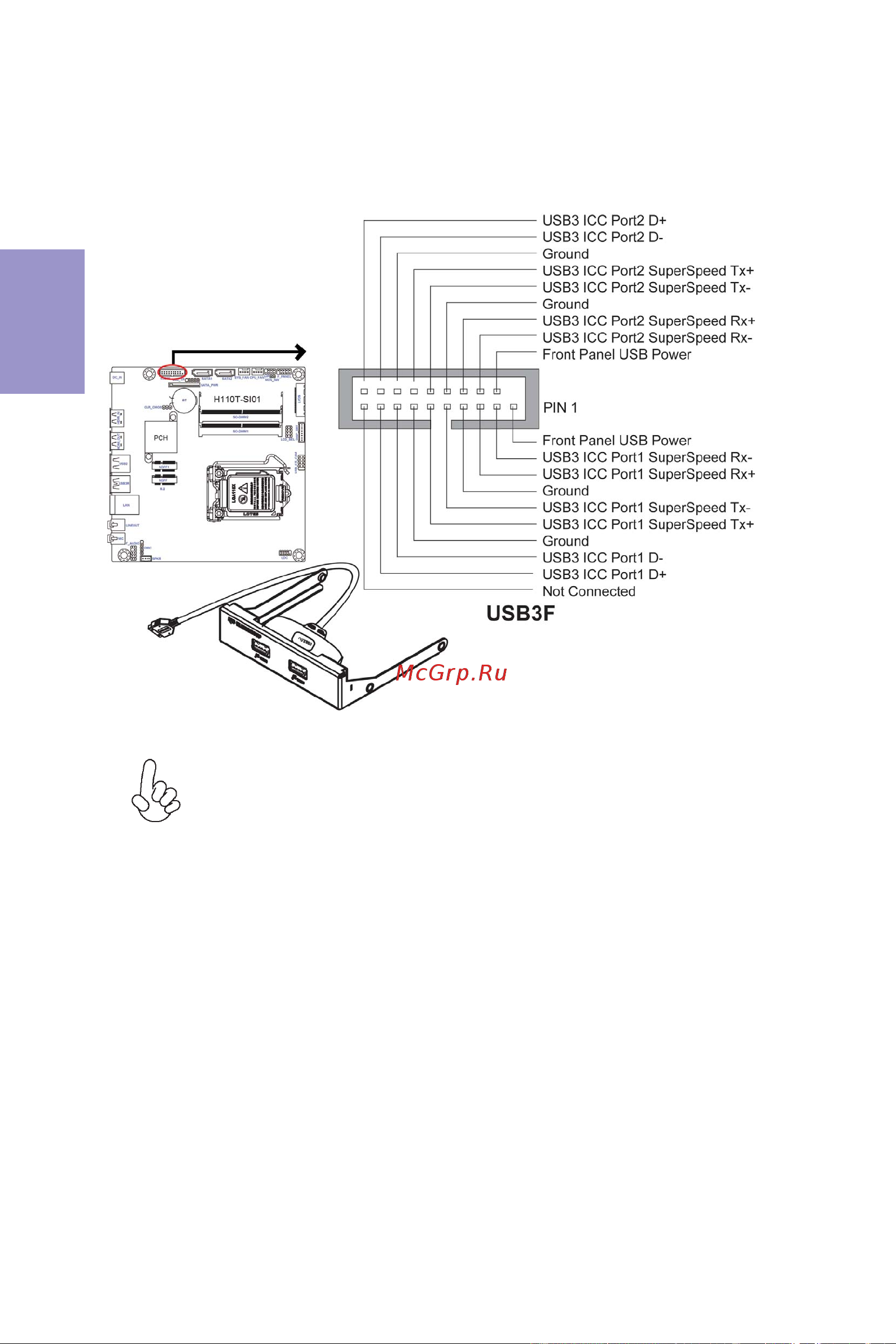 ECS Elitegroup B150D-SF100 [28/64] H110t si01 user manual