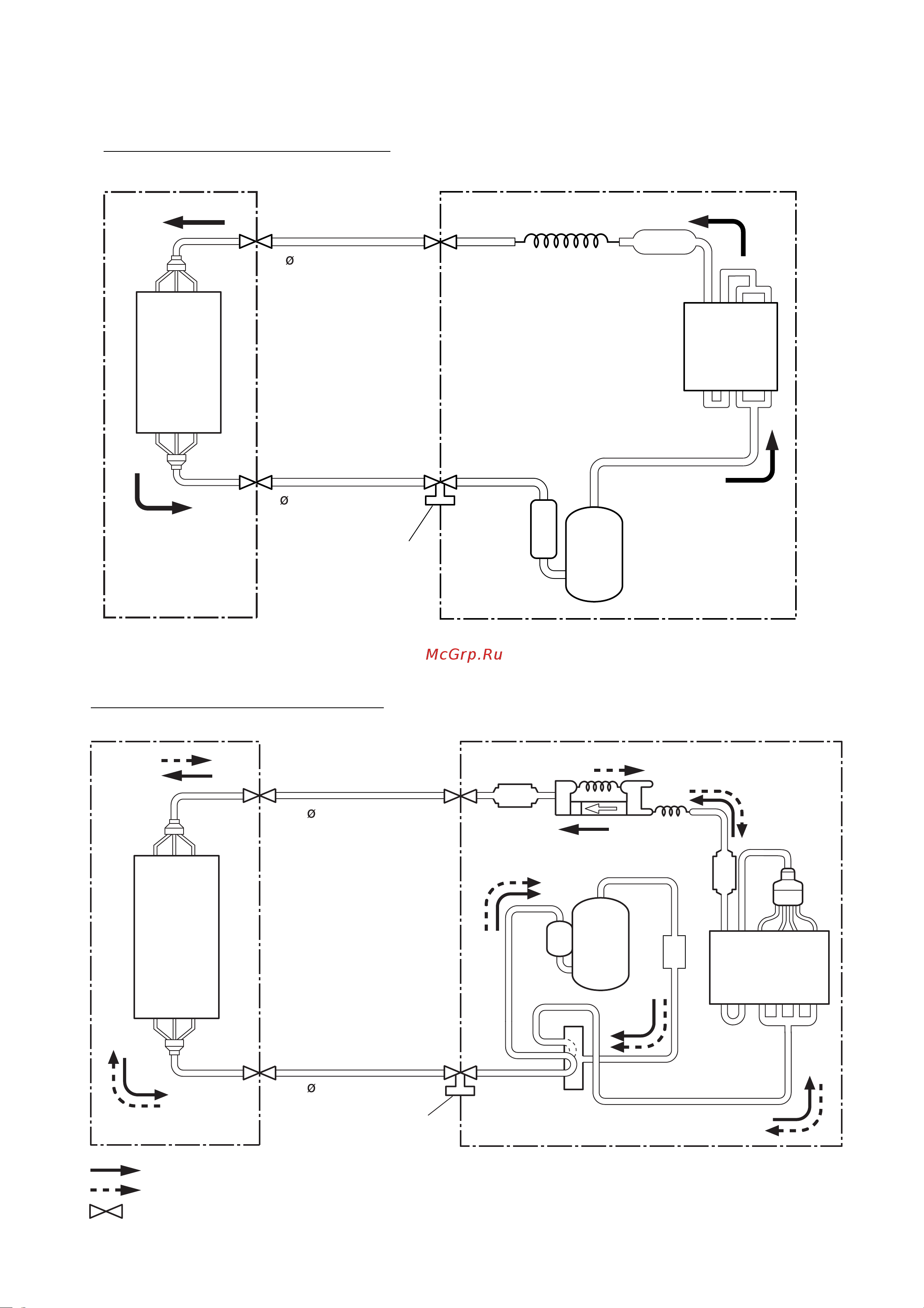 General-Fujitsu AOG17UNBK [4/18] Refrigerant system diagram