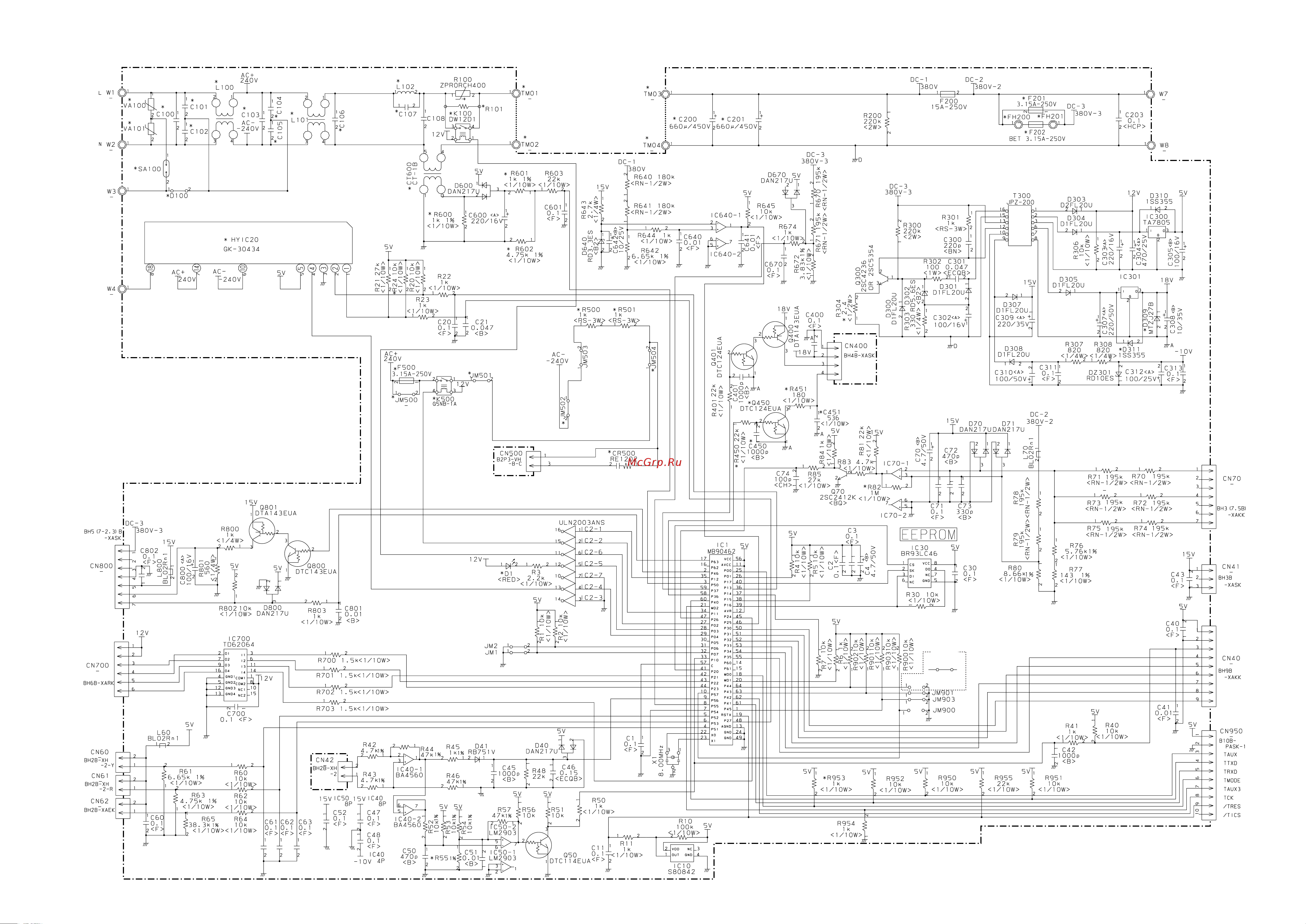 General-Fujitsu AWYZ18LBC [10/19] Controller pcb assy