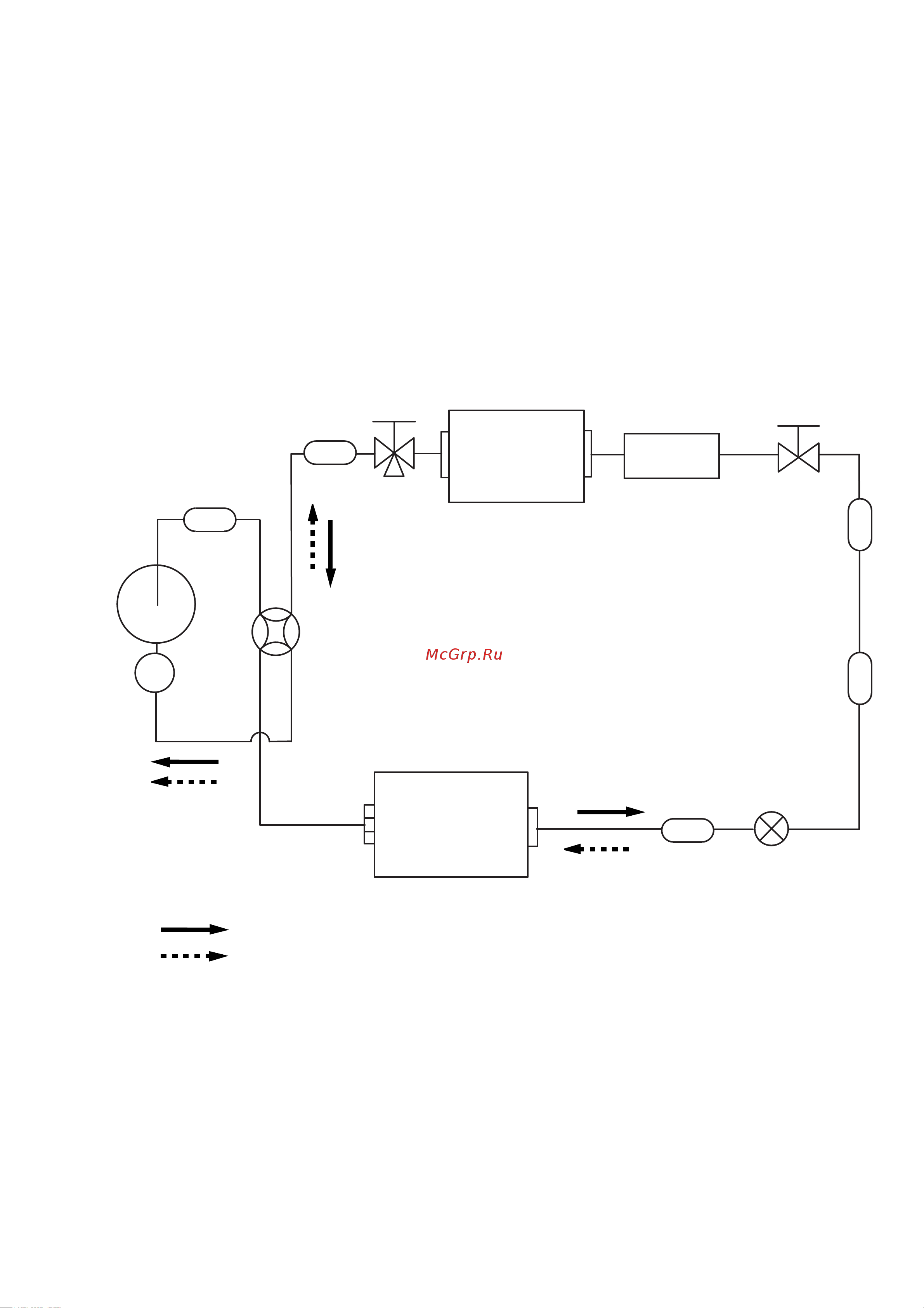 General-Fujitsu AOYZ18LBL [4/19] Refrigerant system diagram