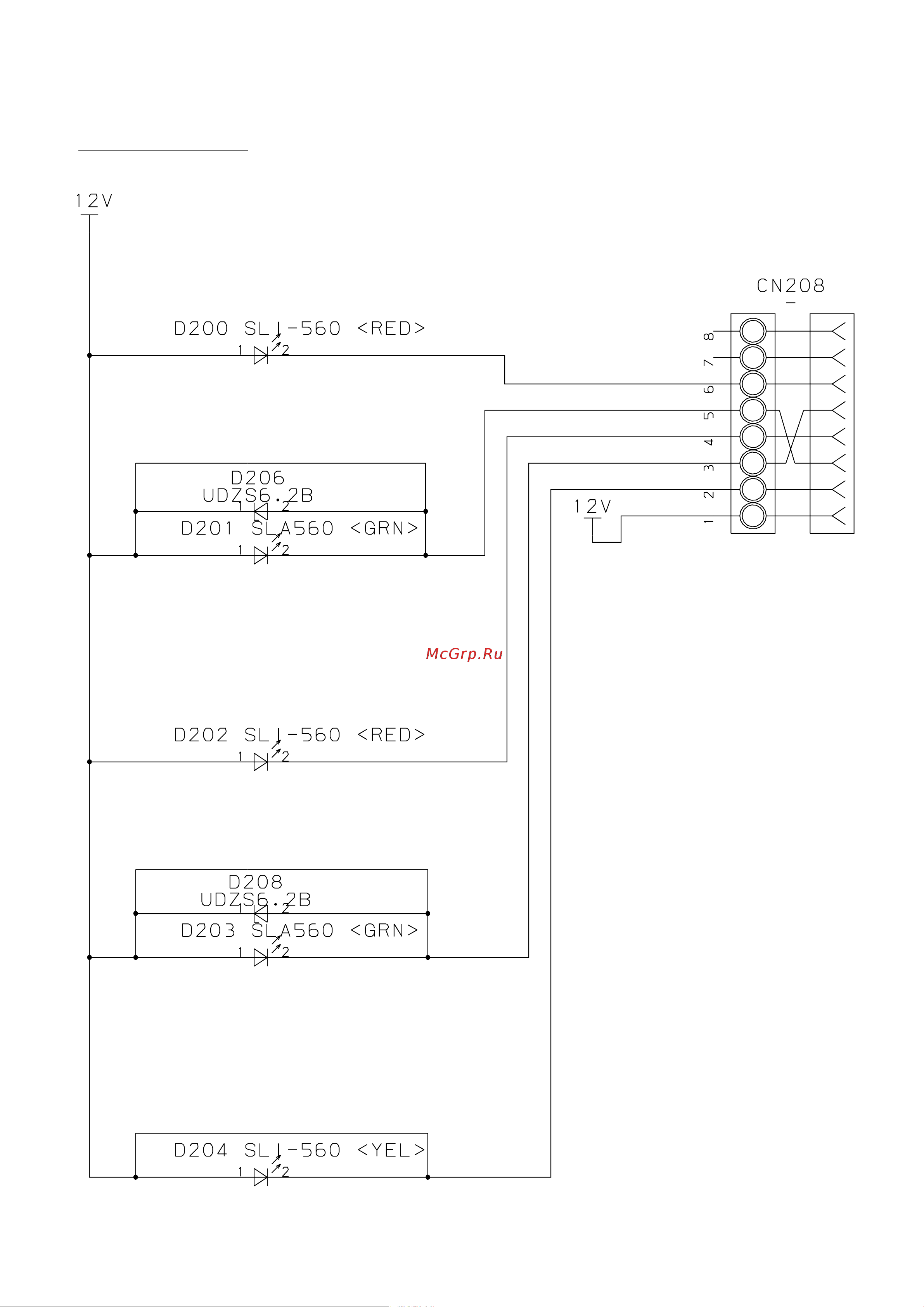 General-Fujitsu AOYZ18LBL [8/19] Indicator pcb
