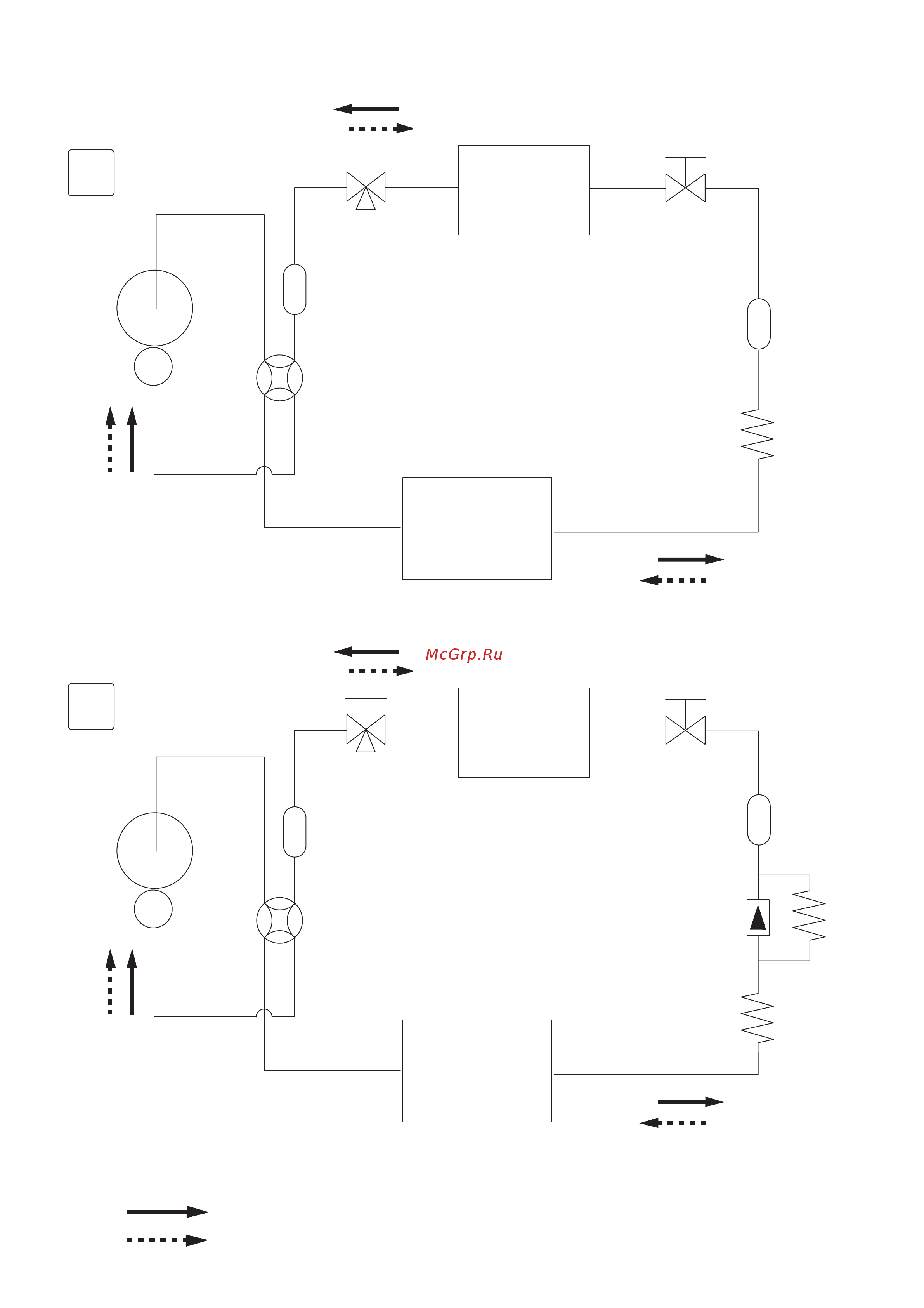 General-Fujitsu ASYG09LLCA [4/25] Refrigerant system diagram