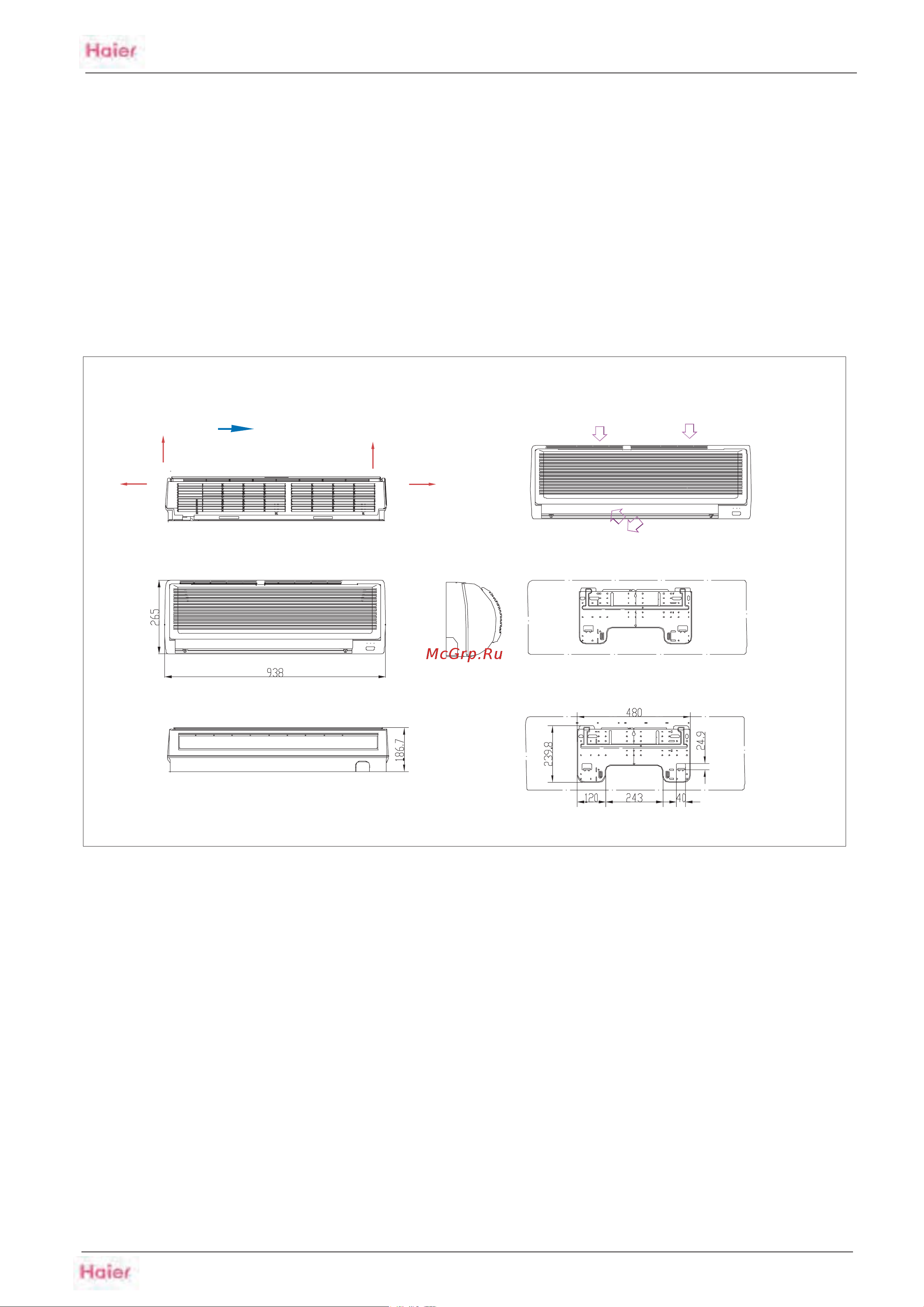 Haier HSU-22LE03 Технические данные онлайн [8/23] 611931