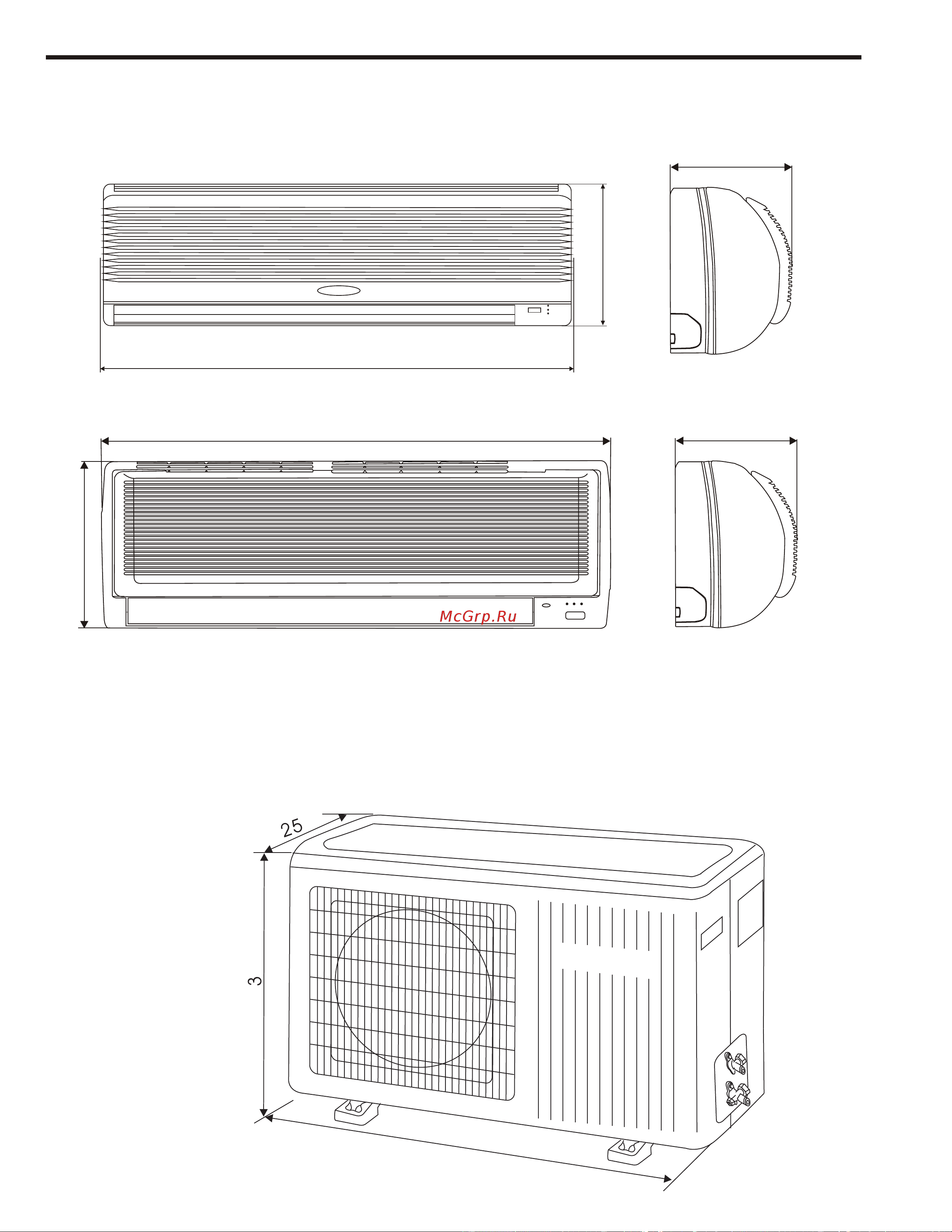 Haier HSU-09LD03 [14/70] Net dimension for indoor unit