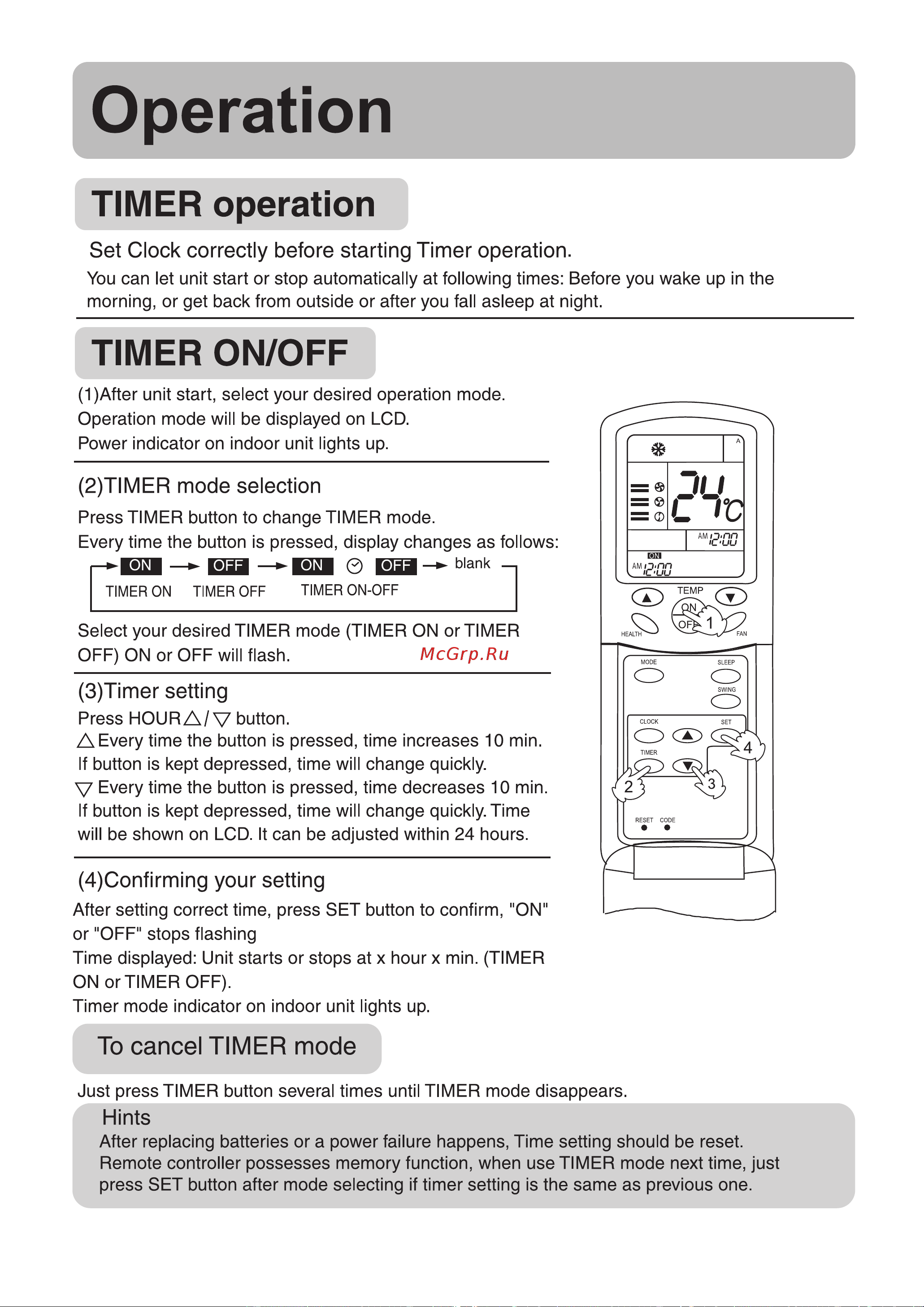 Haier HSU-09CG03 Руководство по эксплуатации онлайн [13/21] 611954