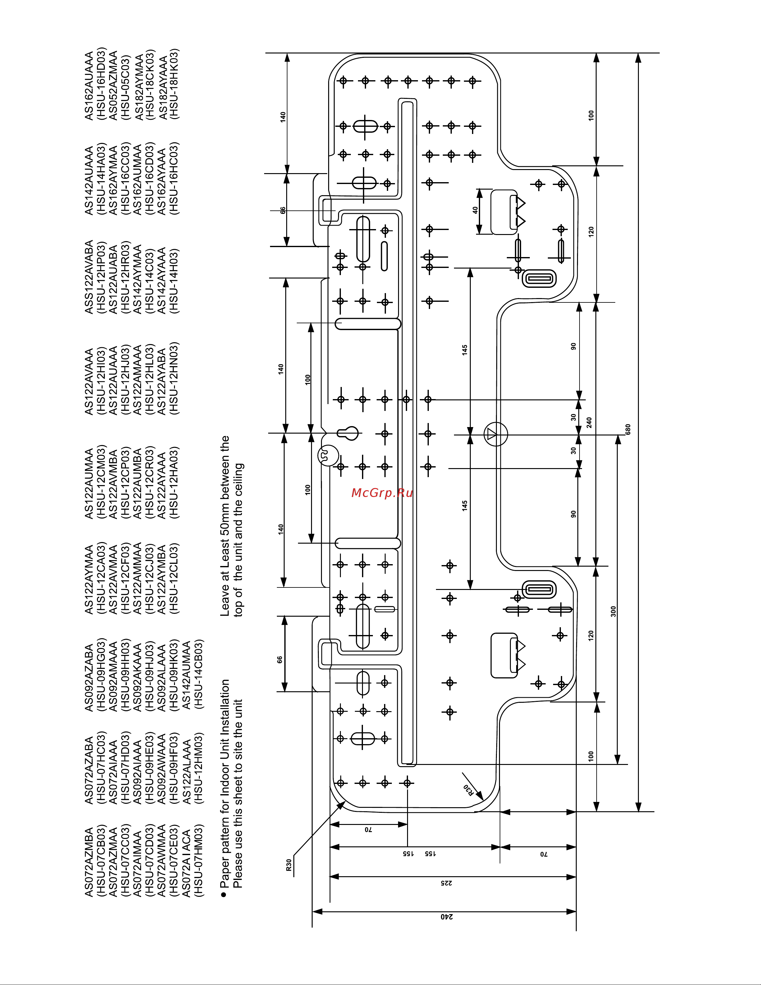 Haier AS092AZMBA Инструкция по монтажу онлайн [9/9] 613959