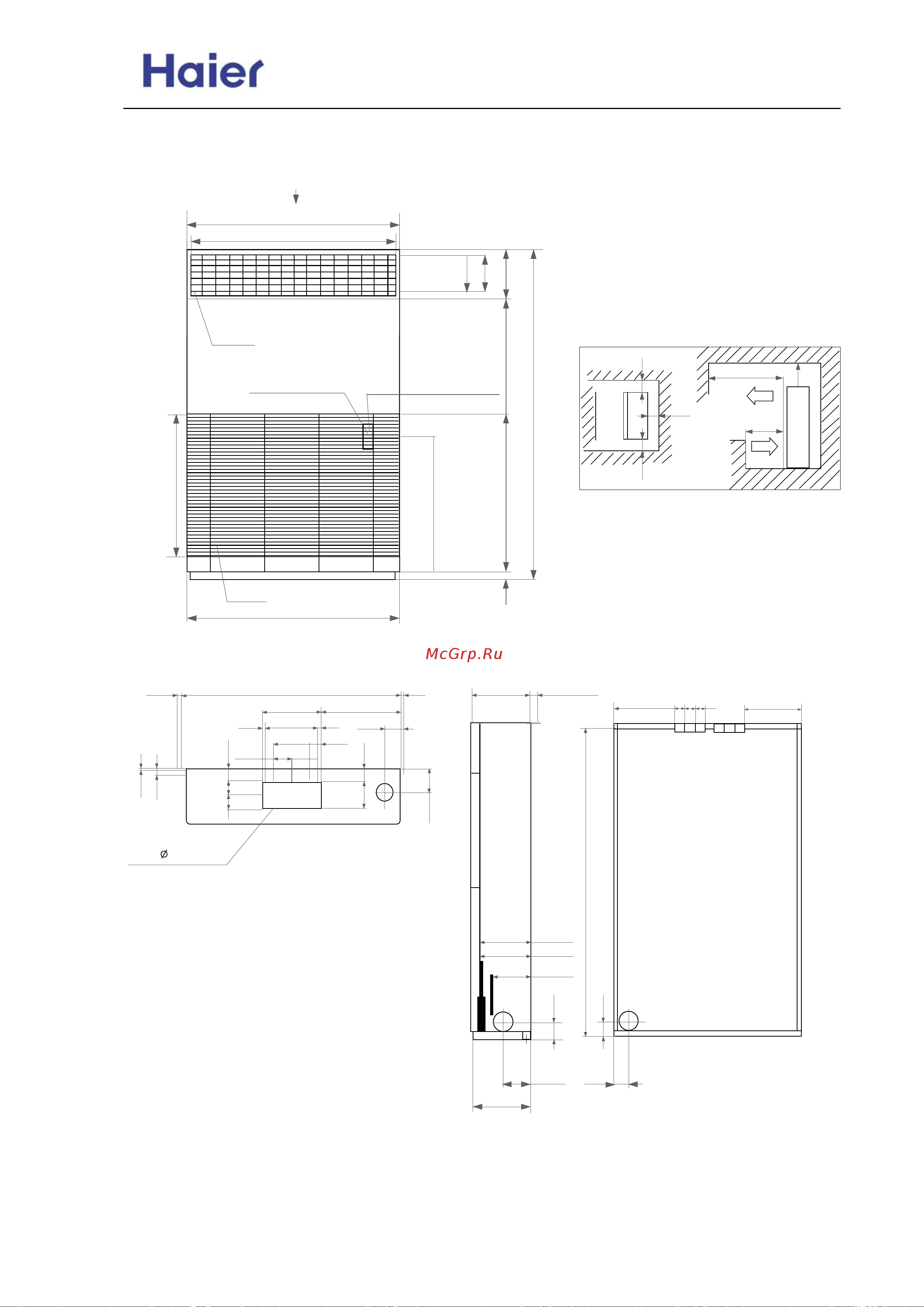 Haier AU96NATAEA [14/90] Commercial air conditione