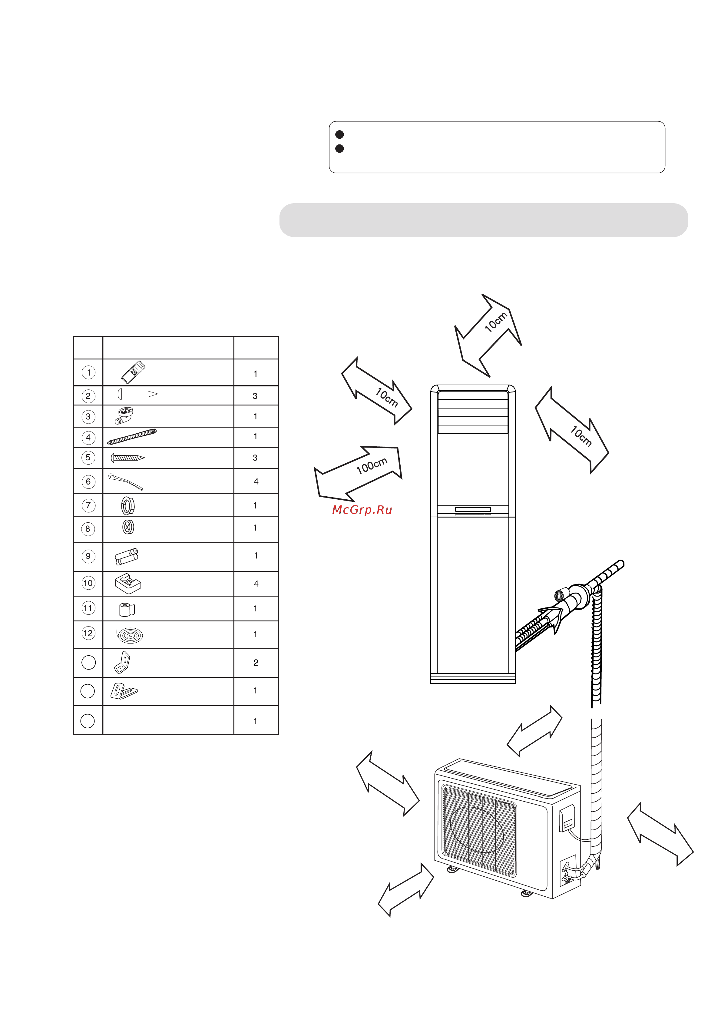 Haier HPU-24C03/VA(ZXF) Инструкция по монтажу онлайн