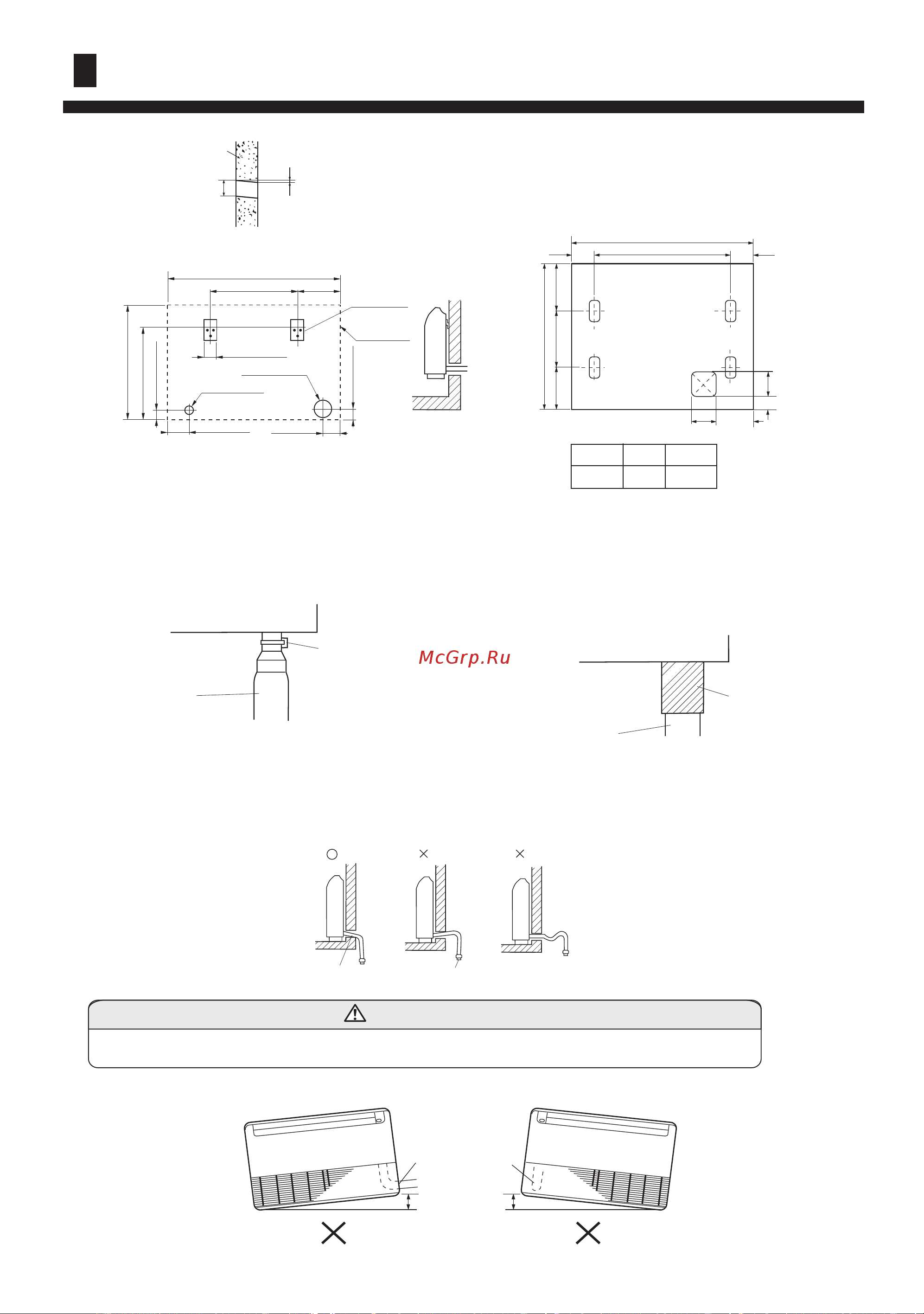 Haier HCFU-28CF03 [16/25] Installation of indoor unit