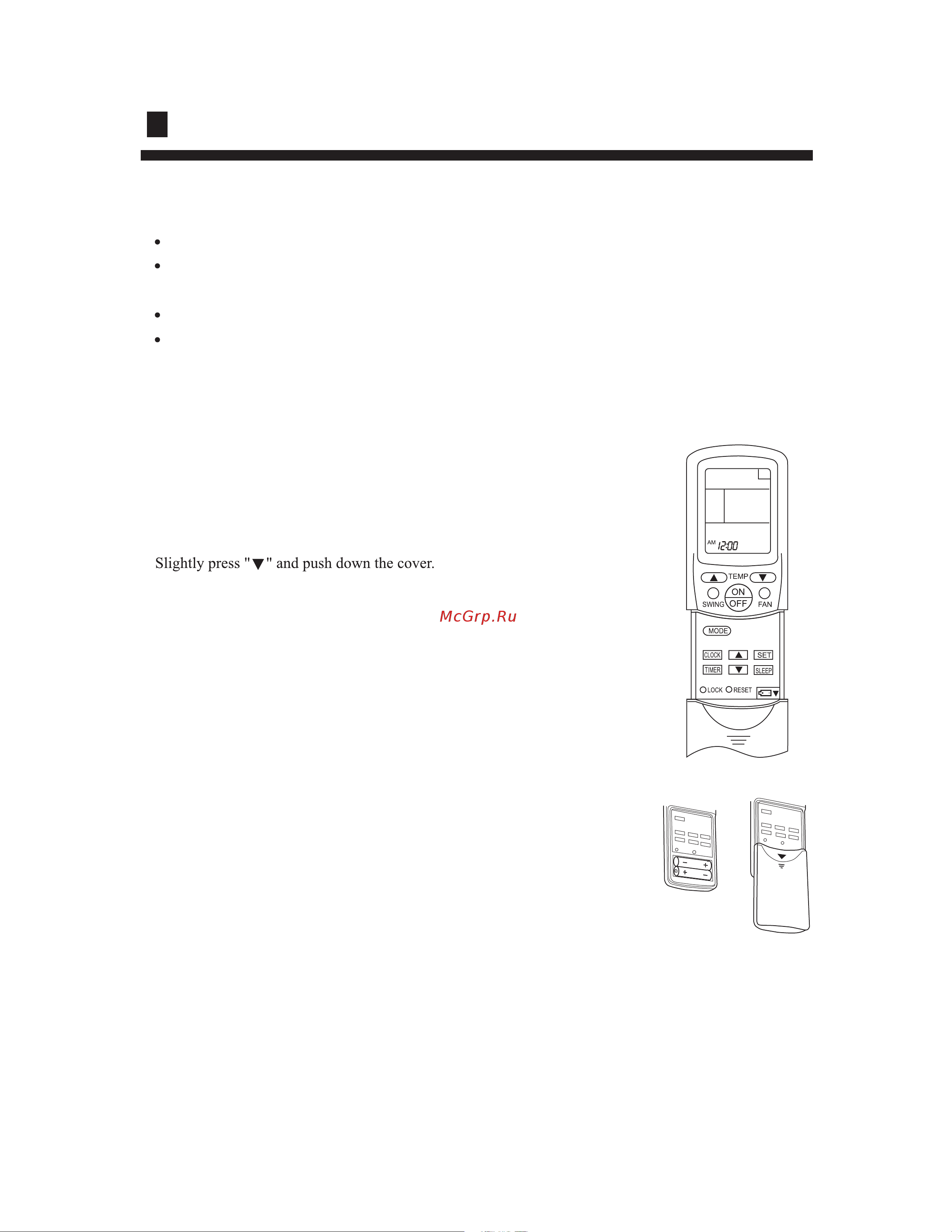 Haier AU142AFAAA [11/24] Remote controller operation