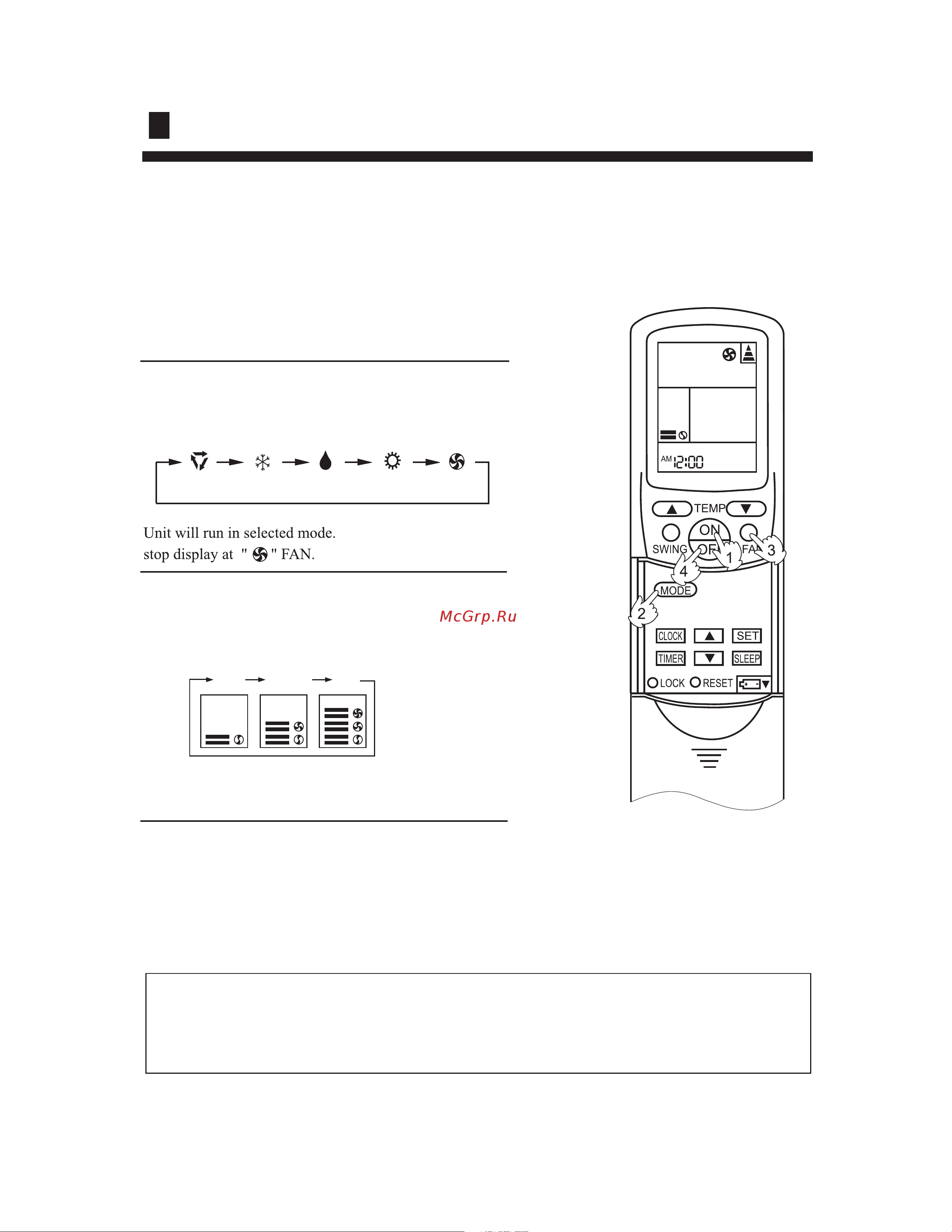 Haier AU142AFAAA [12/24] Guide to operation