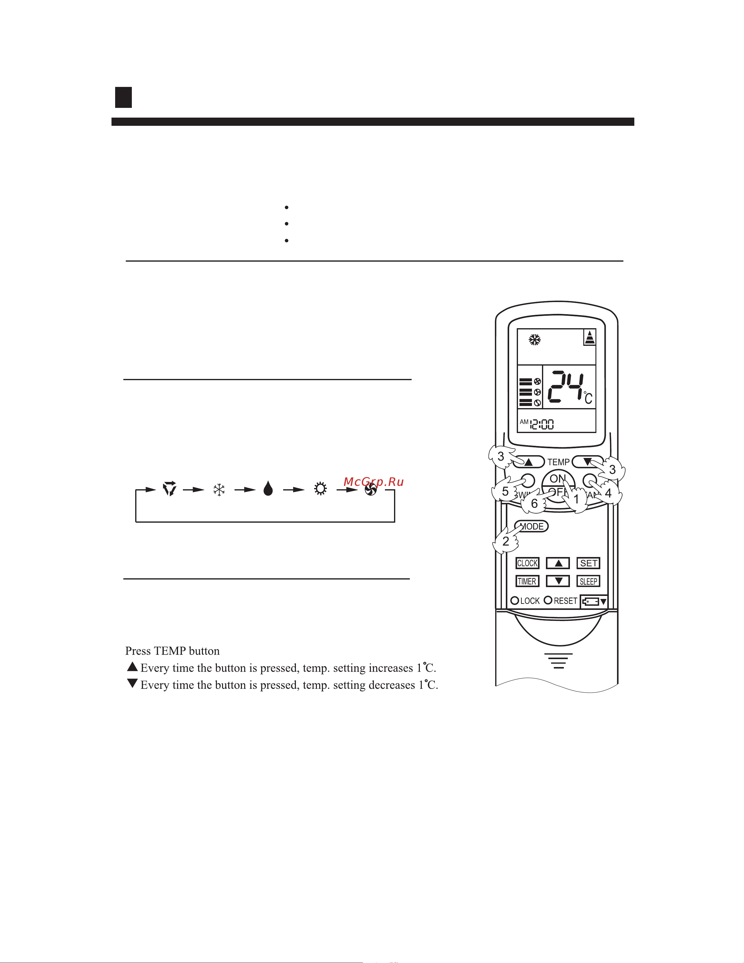 Haier AC282ACABA [13/24] Guide to operation