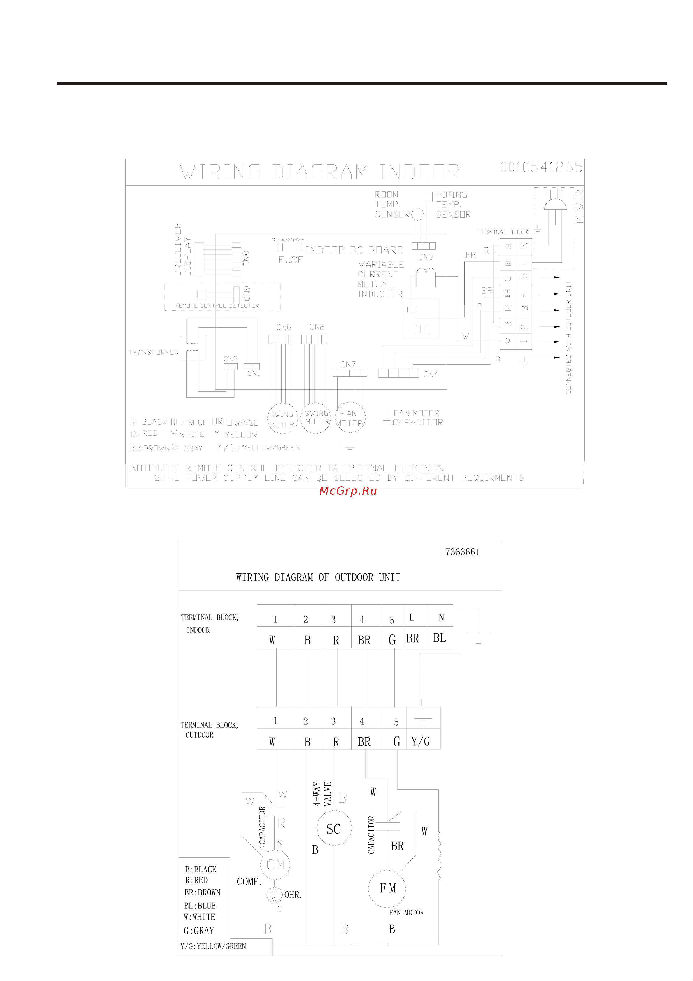 Haier HCFU-14H03 [54/87] B r b r w