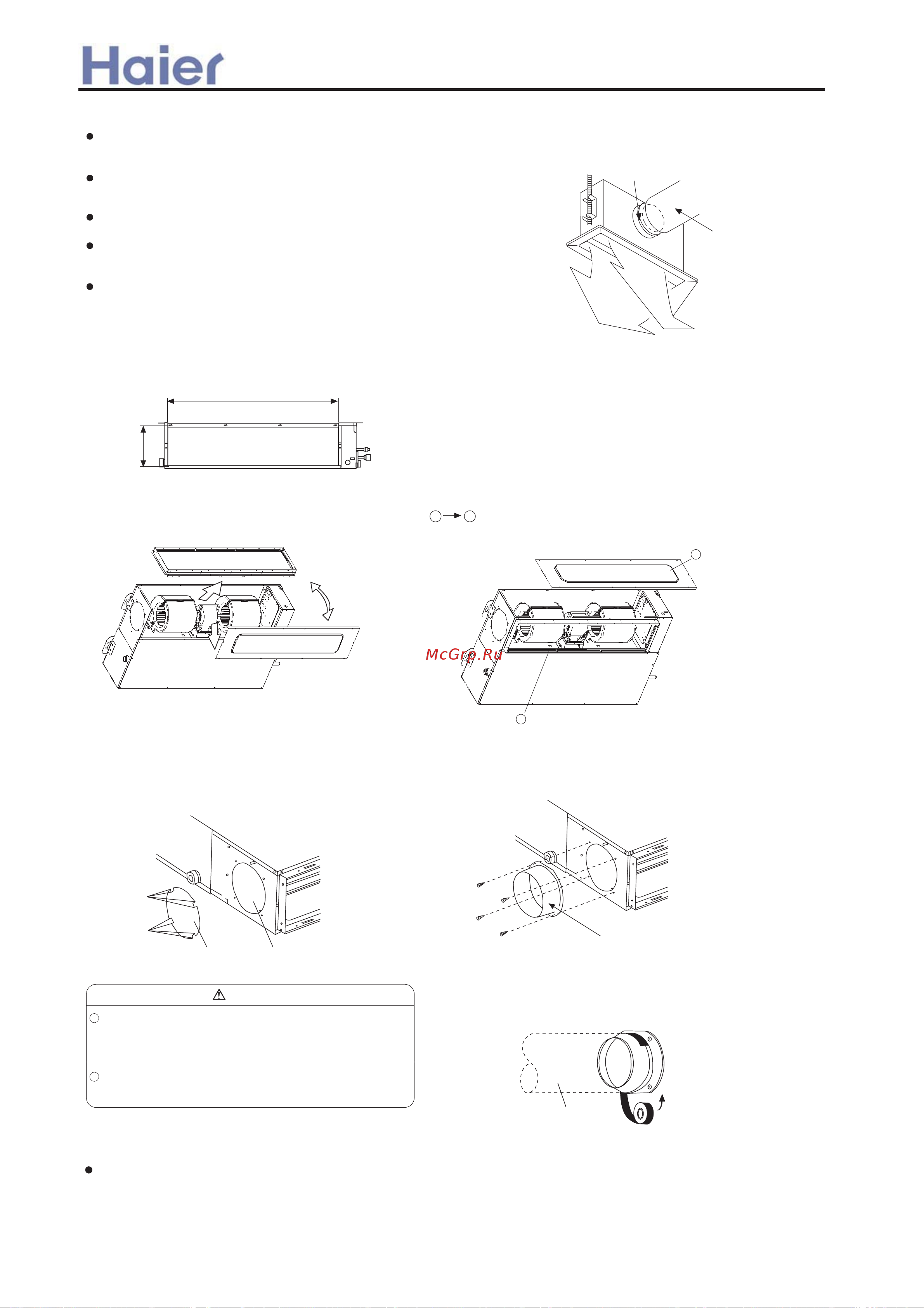 Haier AC182ACERA [175/408] Installation