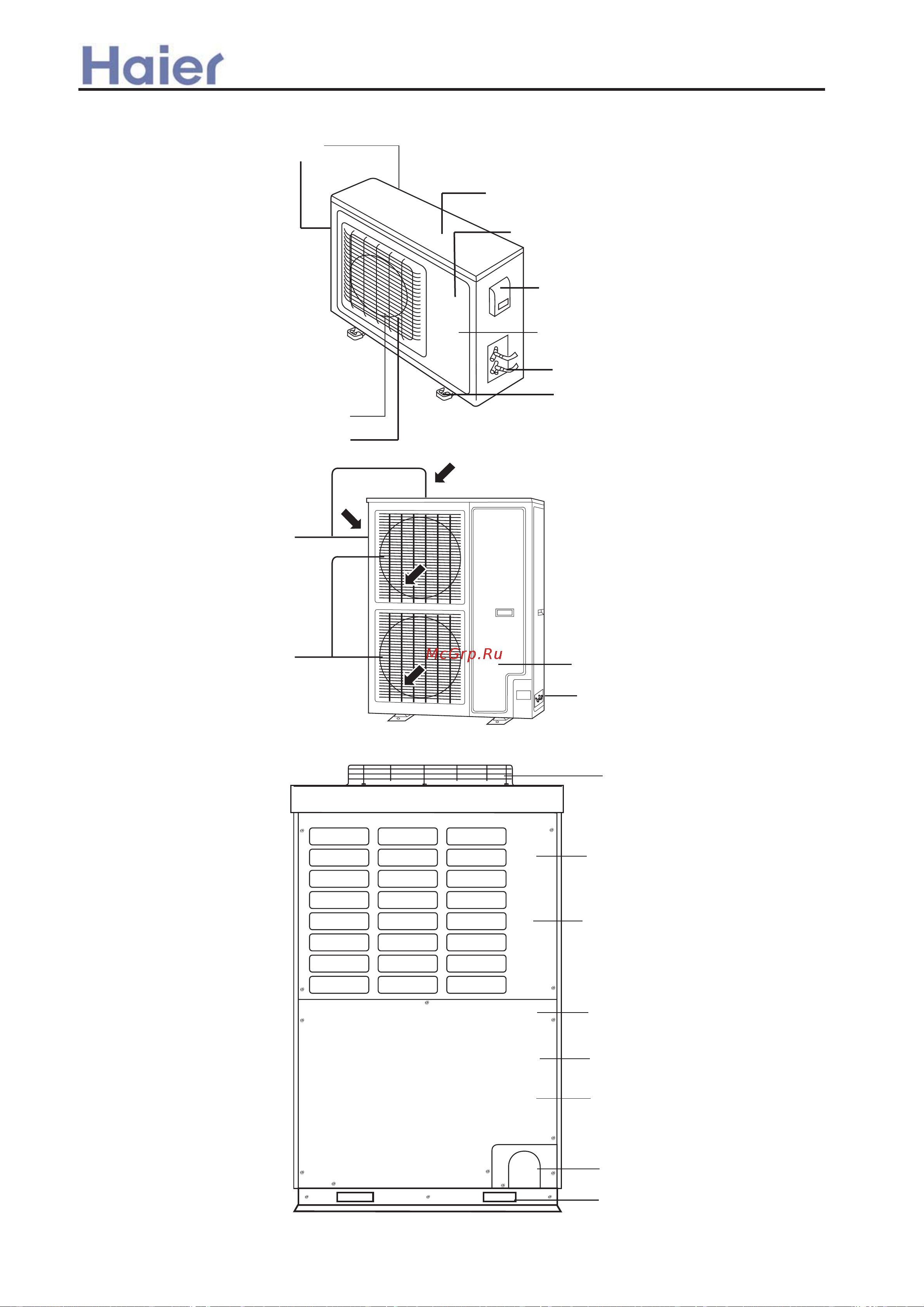 Haier AU362ALEAA [243/408] Part name