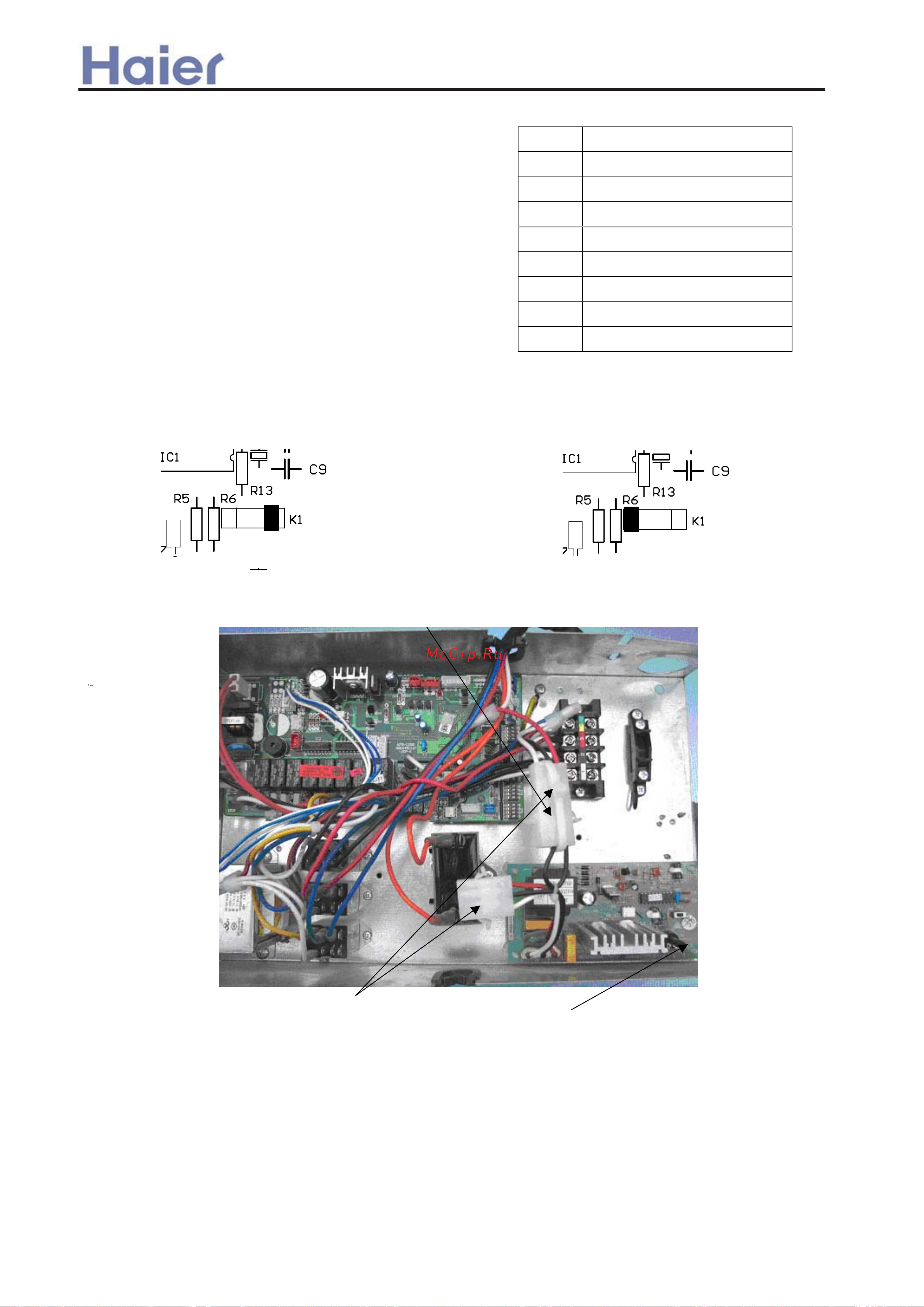 Haier AD362AMEAA [263/408] Electrical wiring diagram and pcb photo