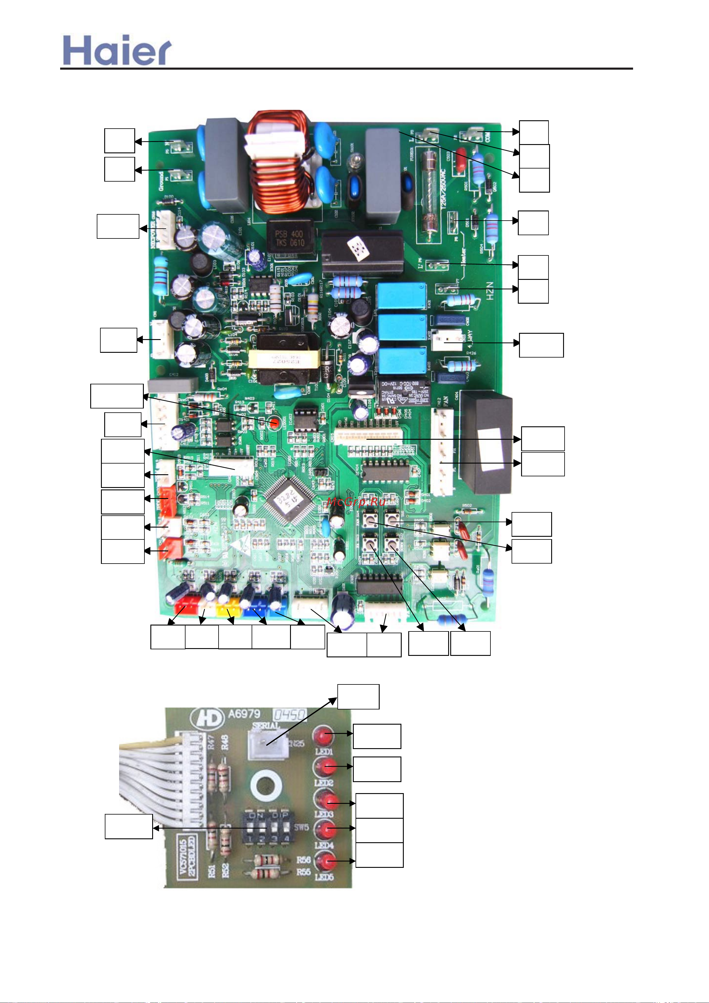 Haier AB242ACEAA [281/408] Electrical wiring diagram and pcb photo