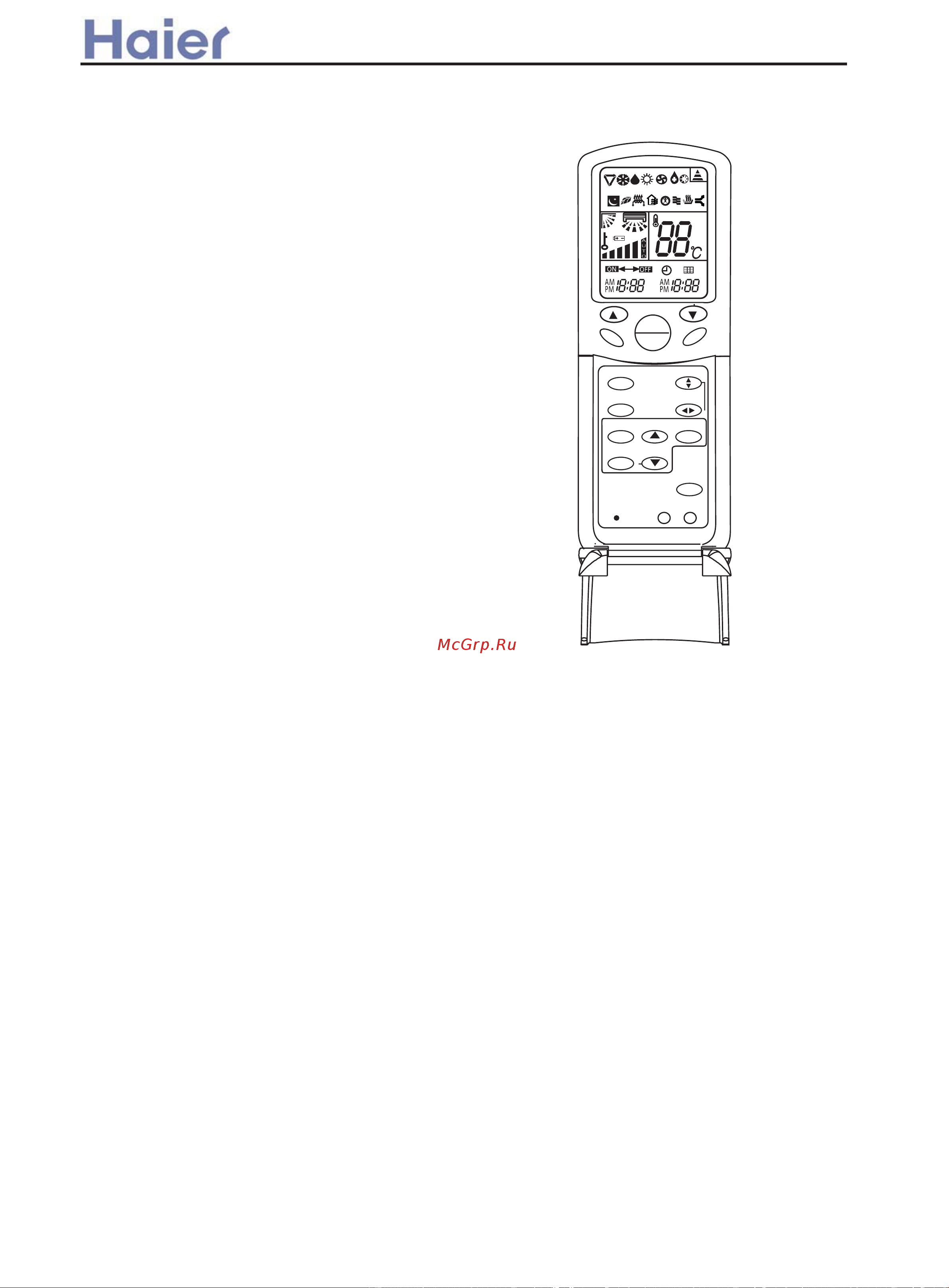 Haier AC362AFEAA [386/408] Infrared controller