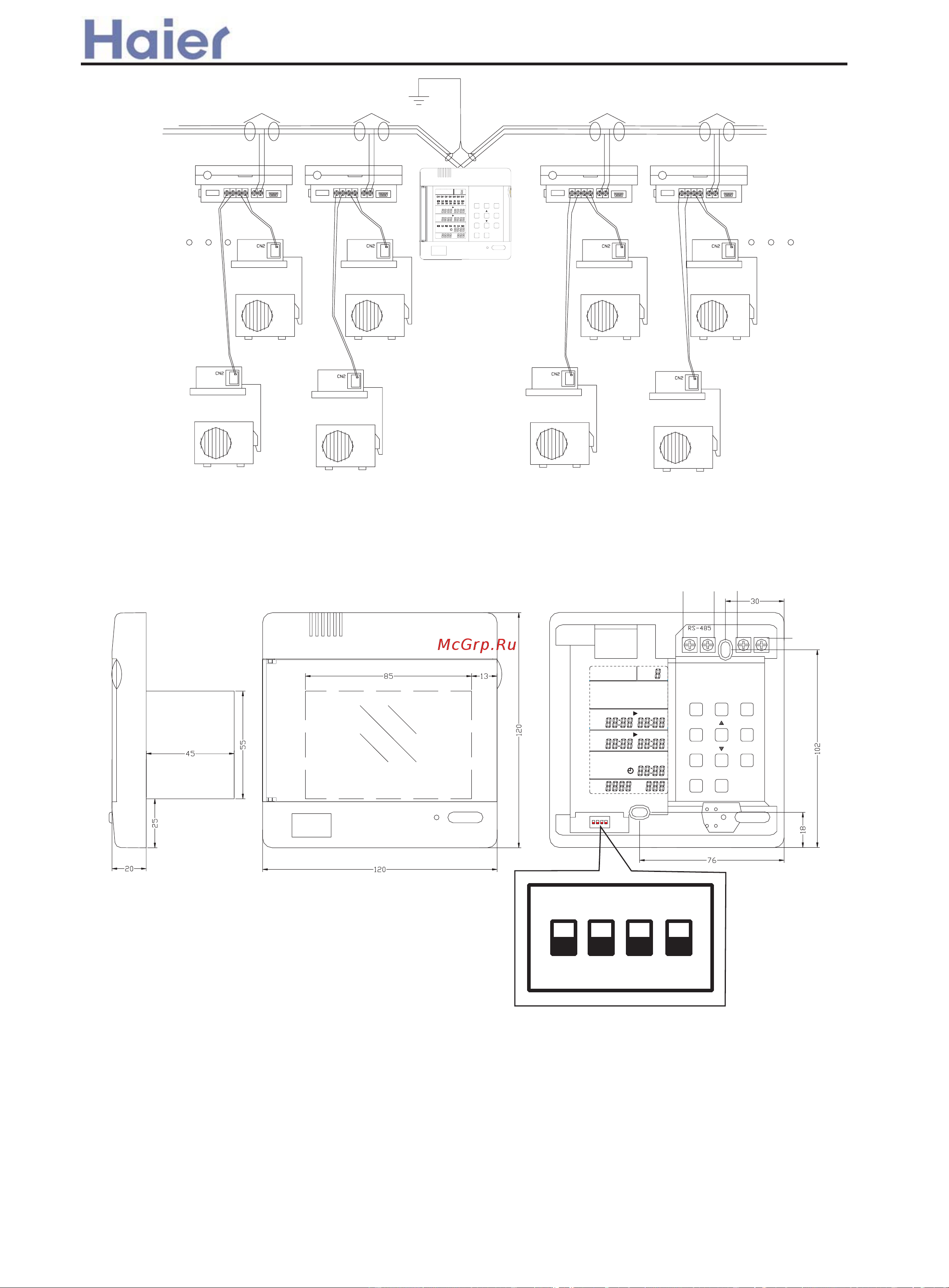 Haier AC482AFERA [401/408] Weekly timer