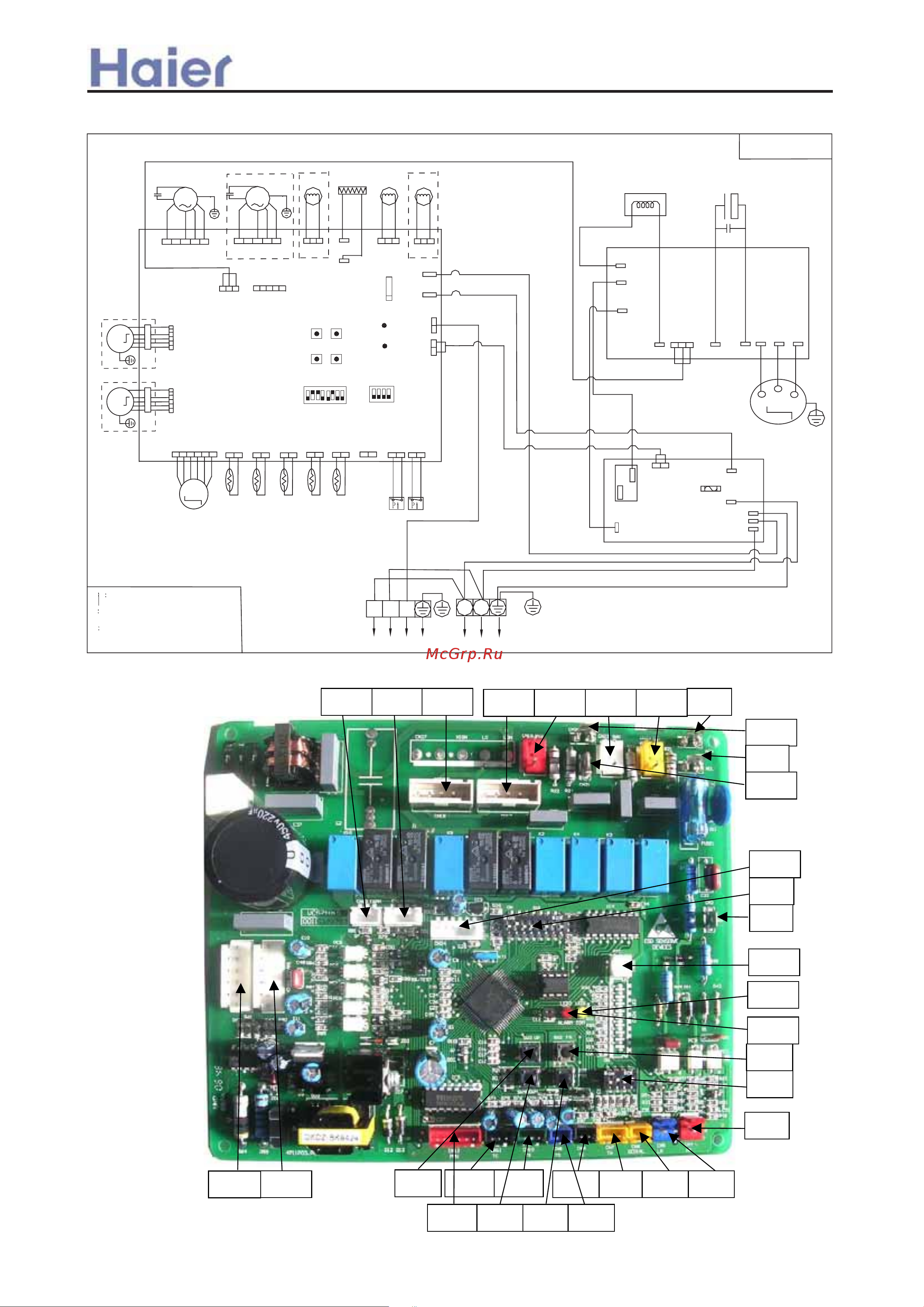 Haier AU242AGEAA [144/259] Circuit board