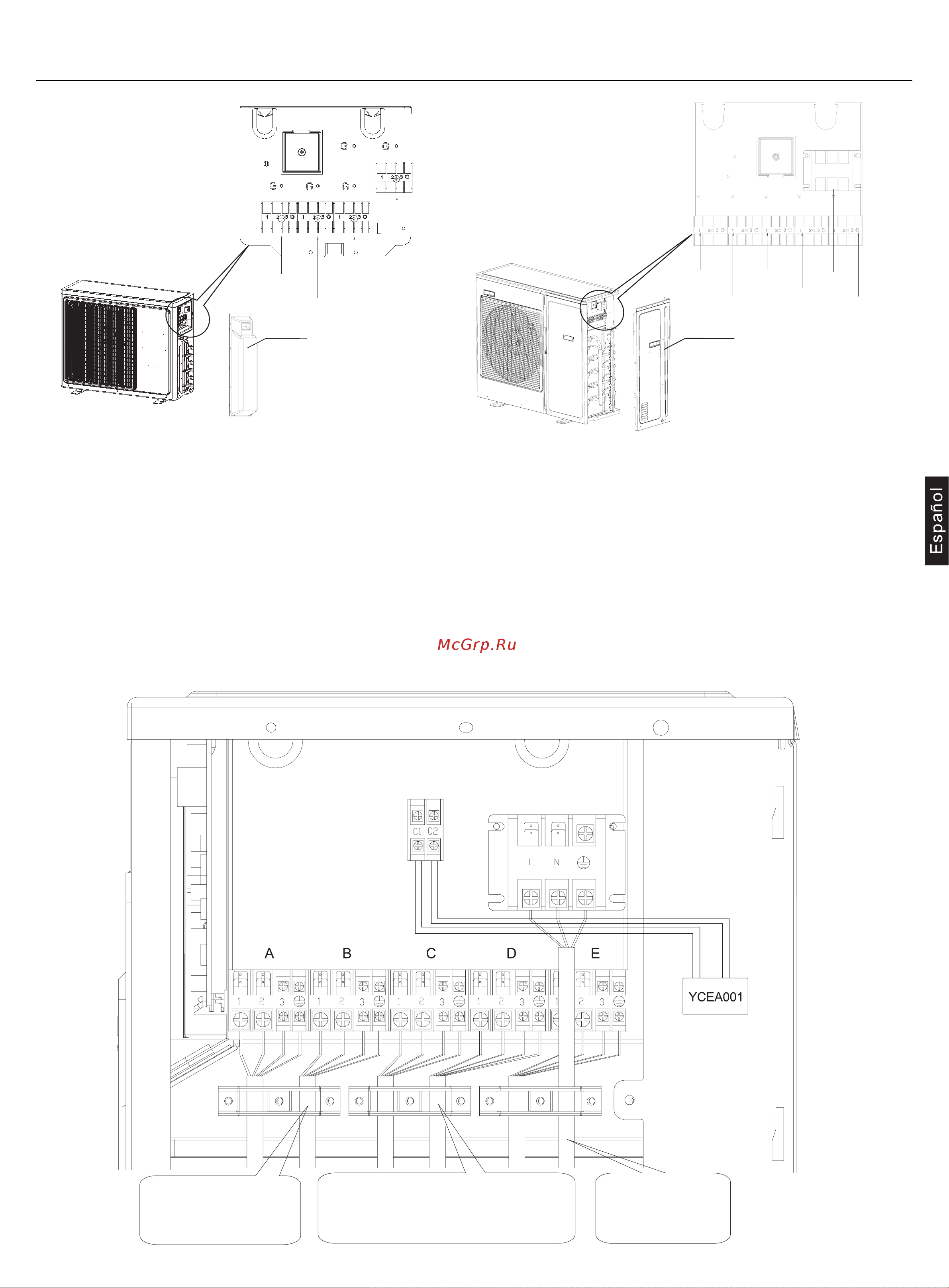 Haier 4U25HS1ERA [31/82] Cableado