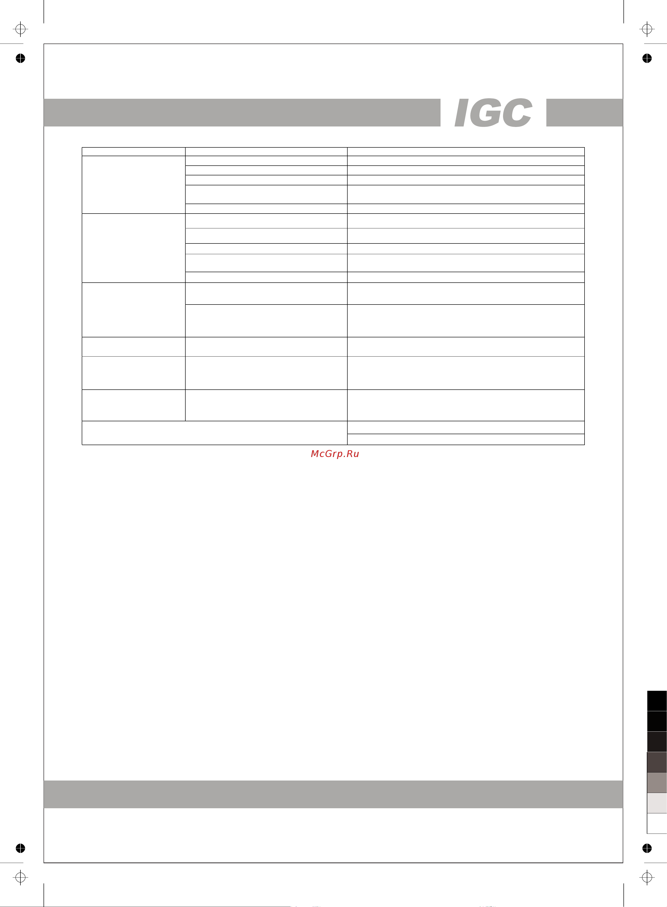 IGC IWF-X200T22W [15/20] Www igc aircon com