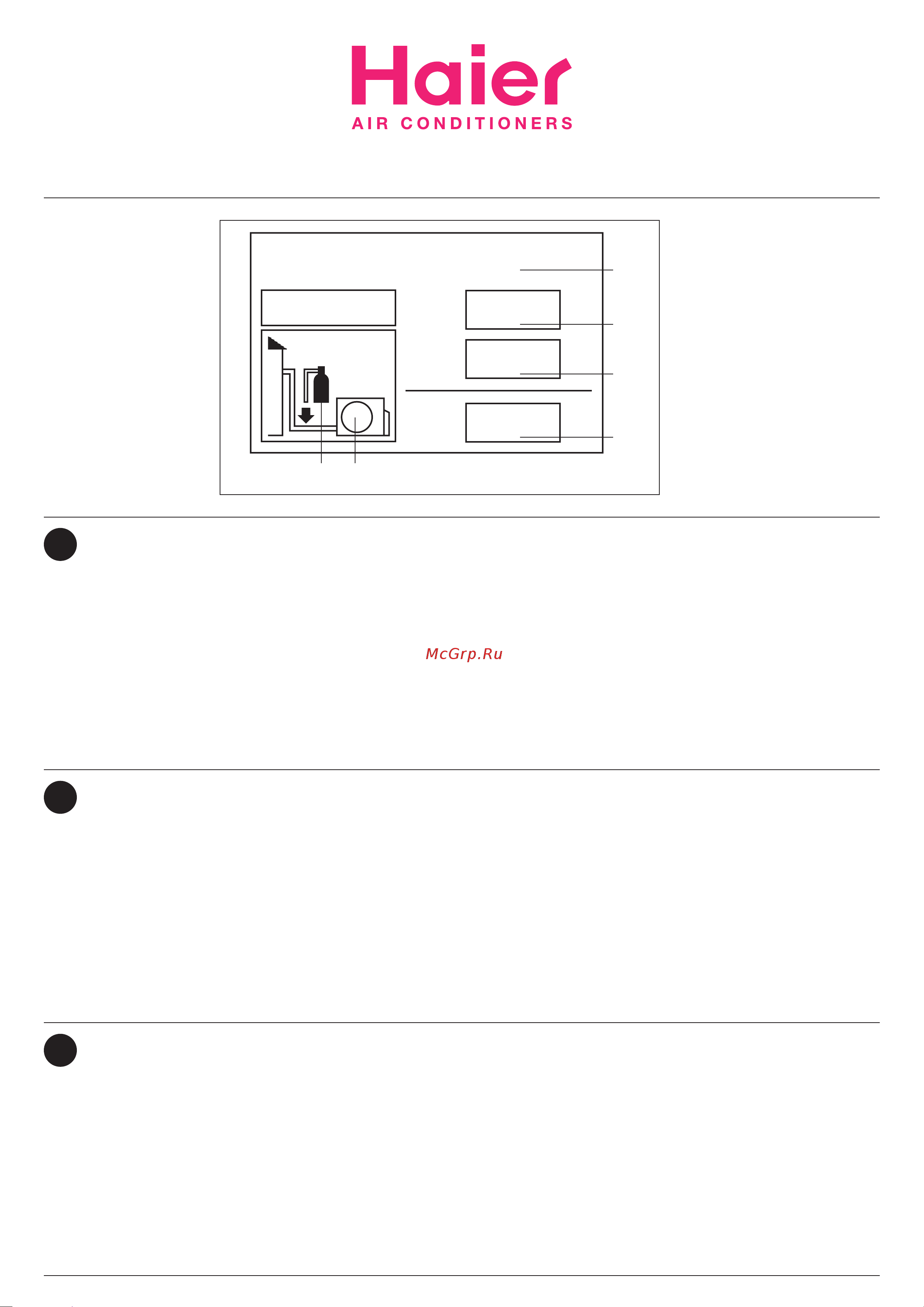 Haier AU282XHERA [5/65] Contains fluorinated greenhouse gases covered by the kyoto protocol