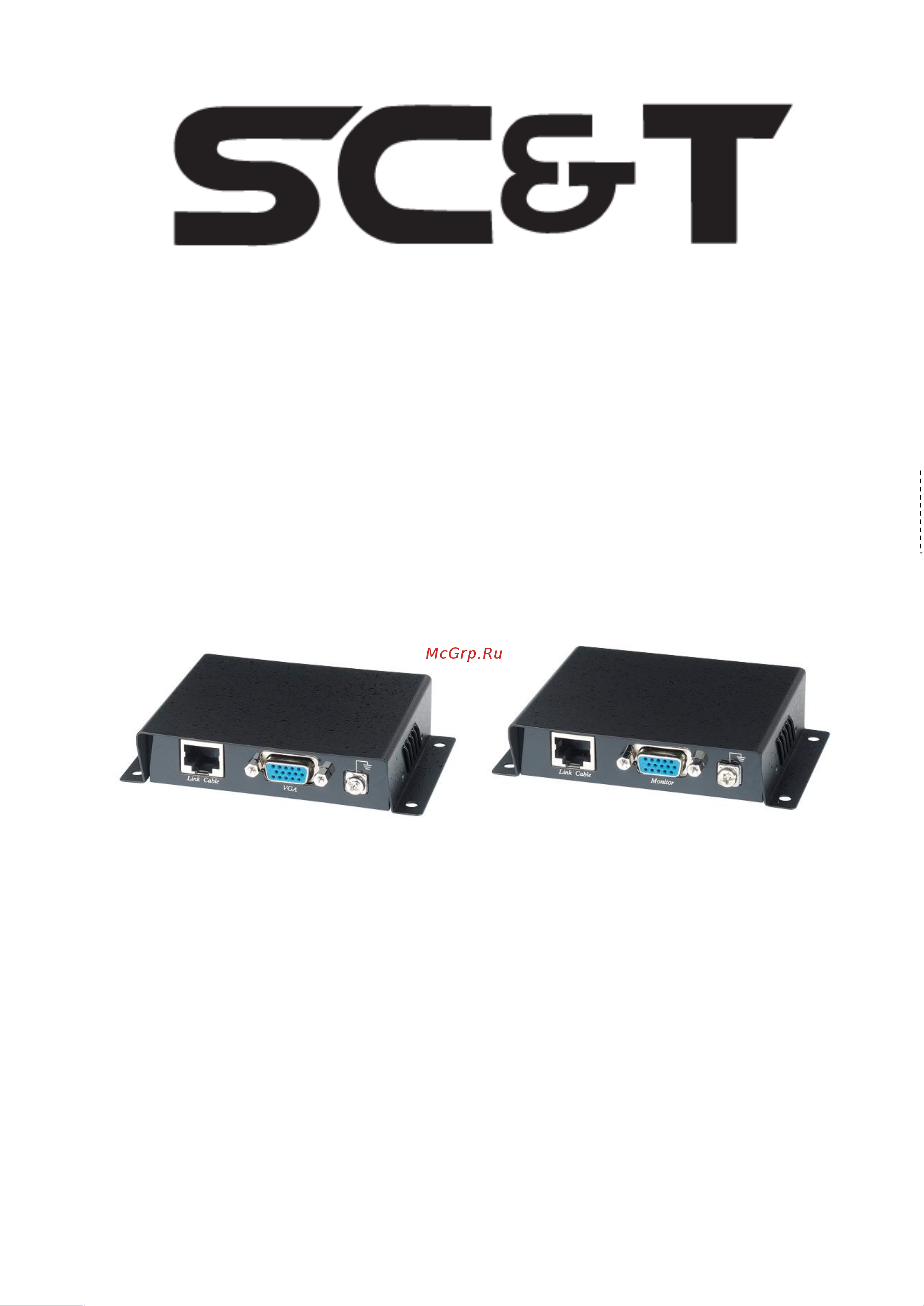 SC&T TTP111VGA sct0300 Инструкция по эксплуатации онлайн