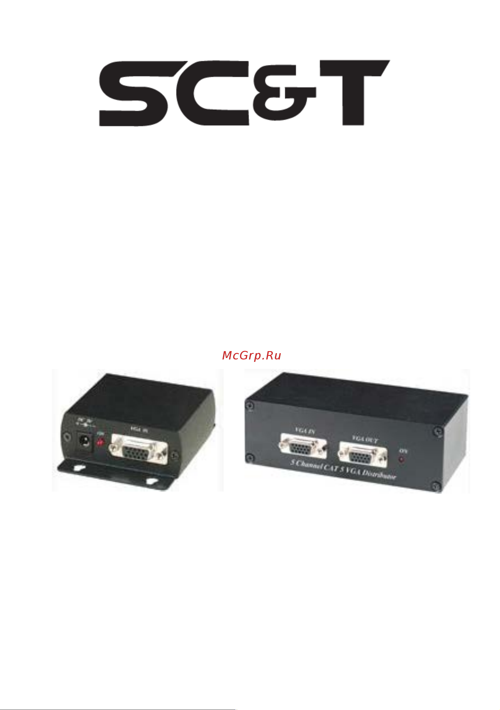 Sc&t VD102 (VE02) Инструкция по эксплуатации онлайн