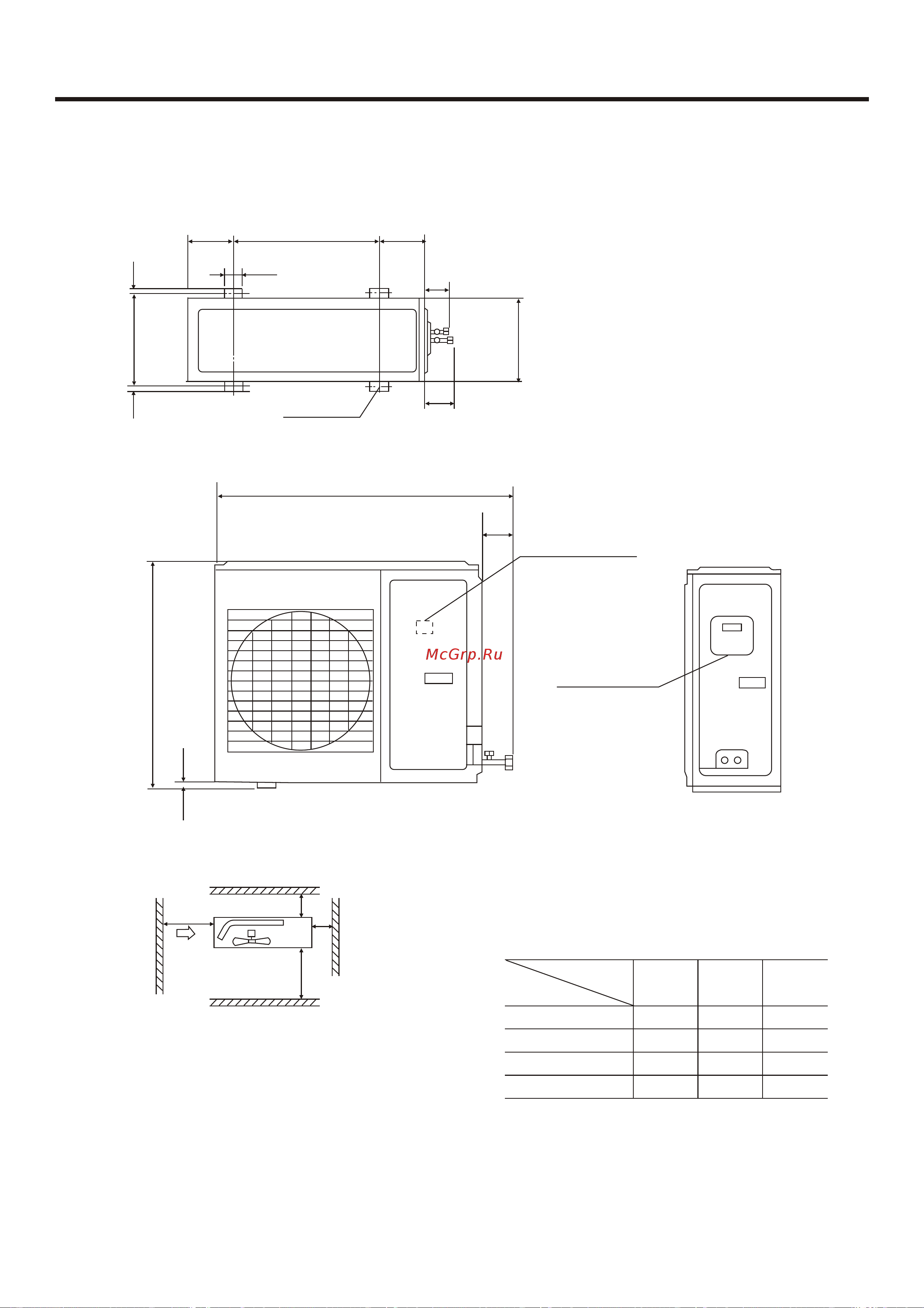 Haier AU36NAIMBA [14/83] Net dimensions of indoor and outdoor unit