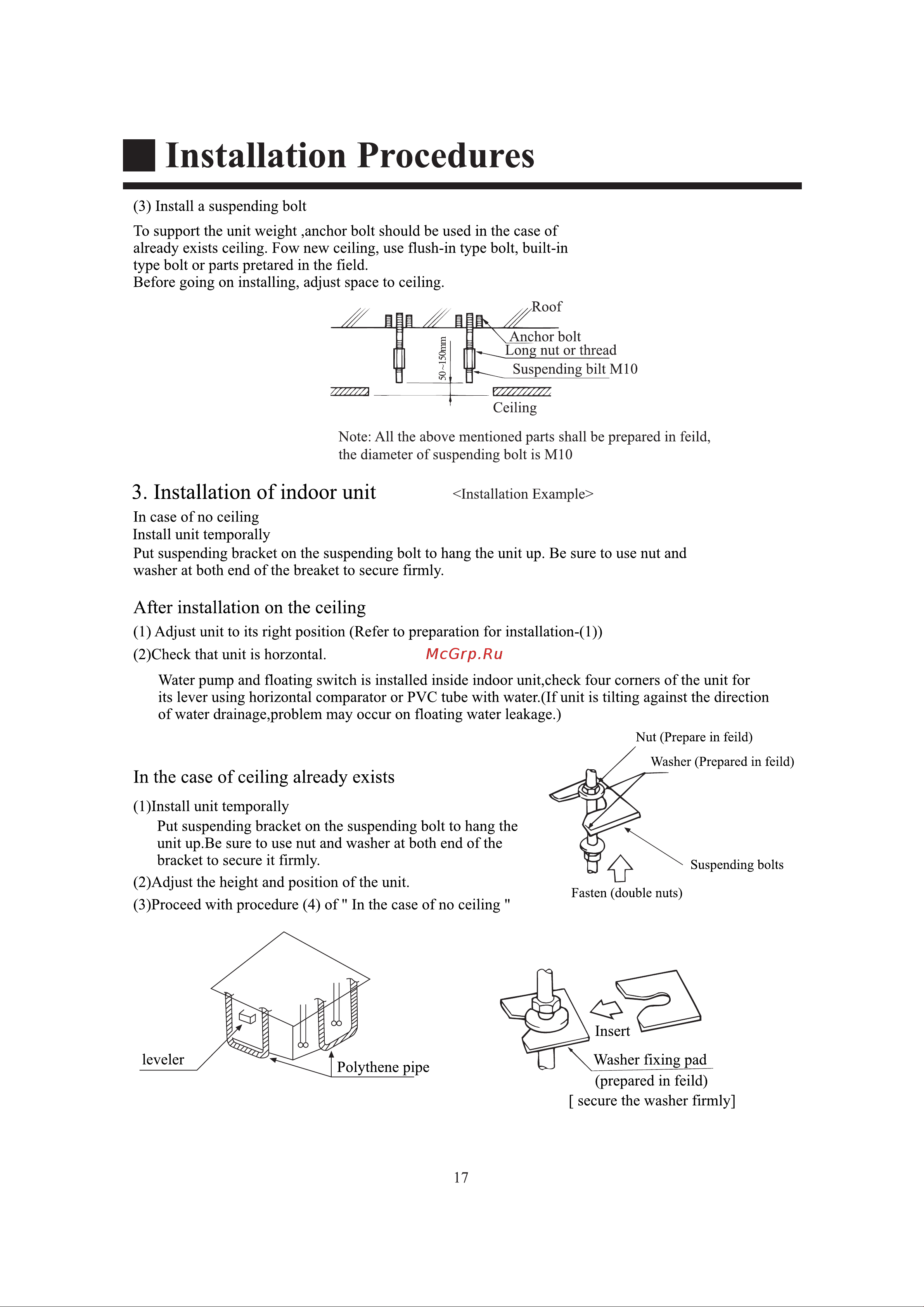 Haier AB0142ACERA [19/27] I installation procedures