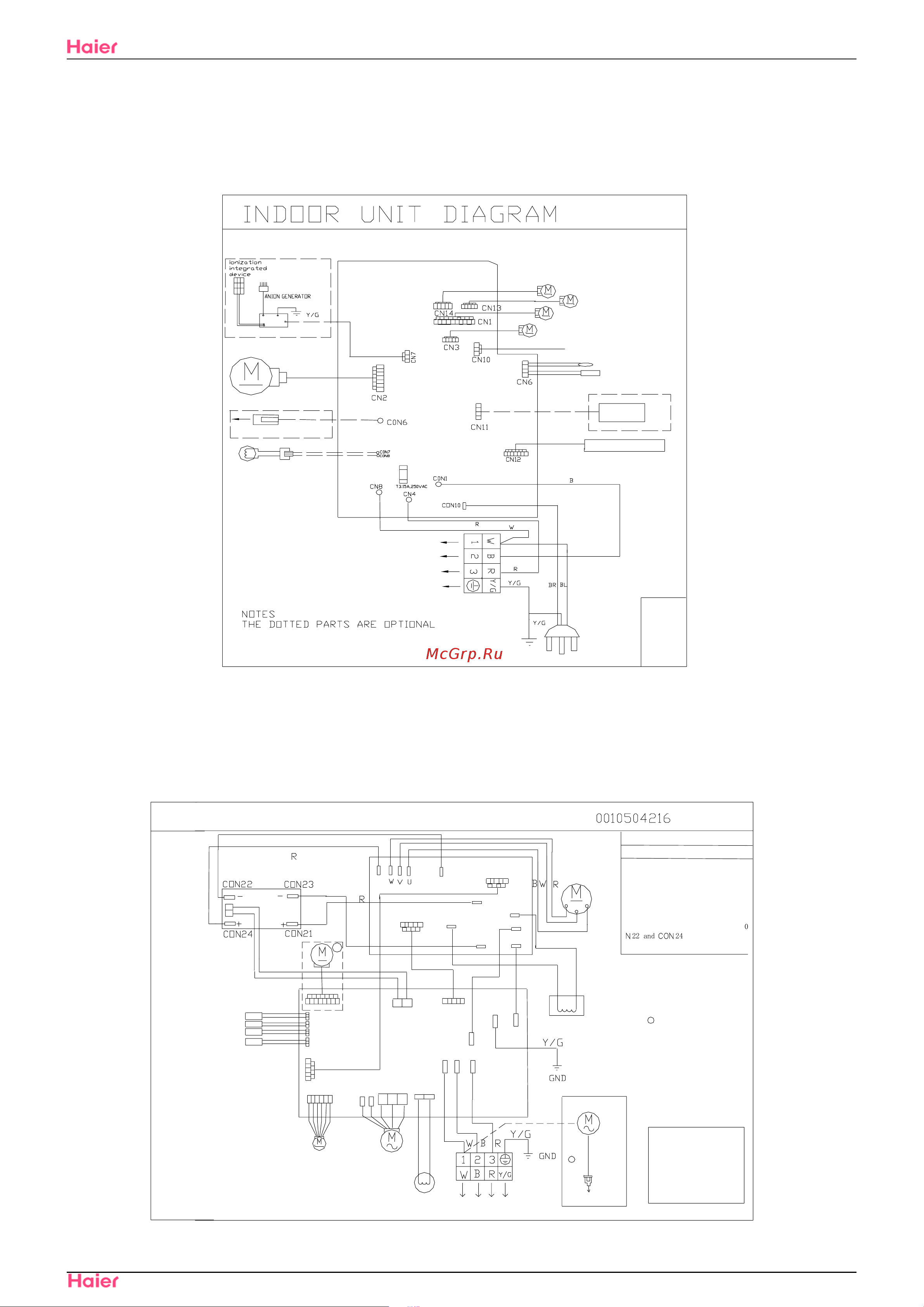 Haier HSU-09H03/R(DB) [128/131] Wiring diagrams