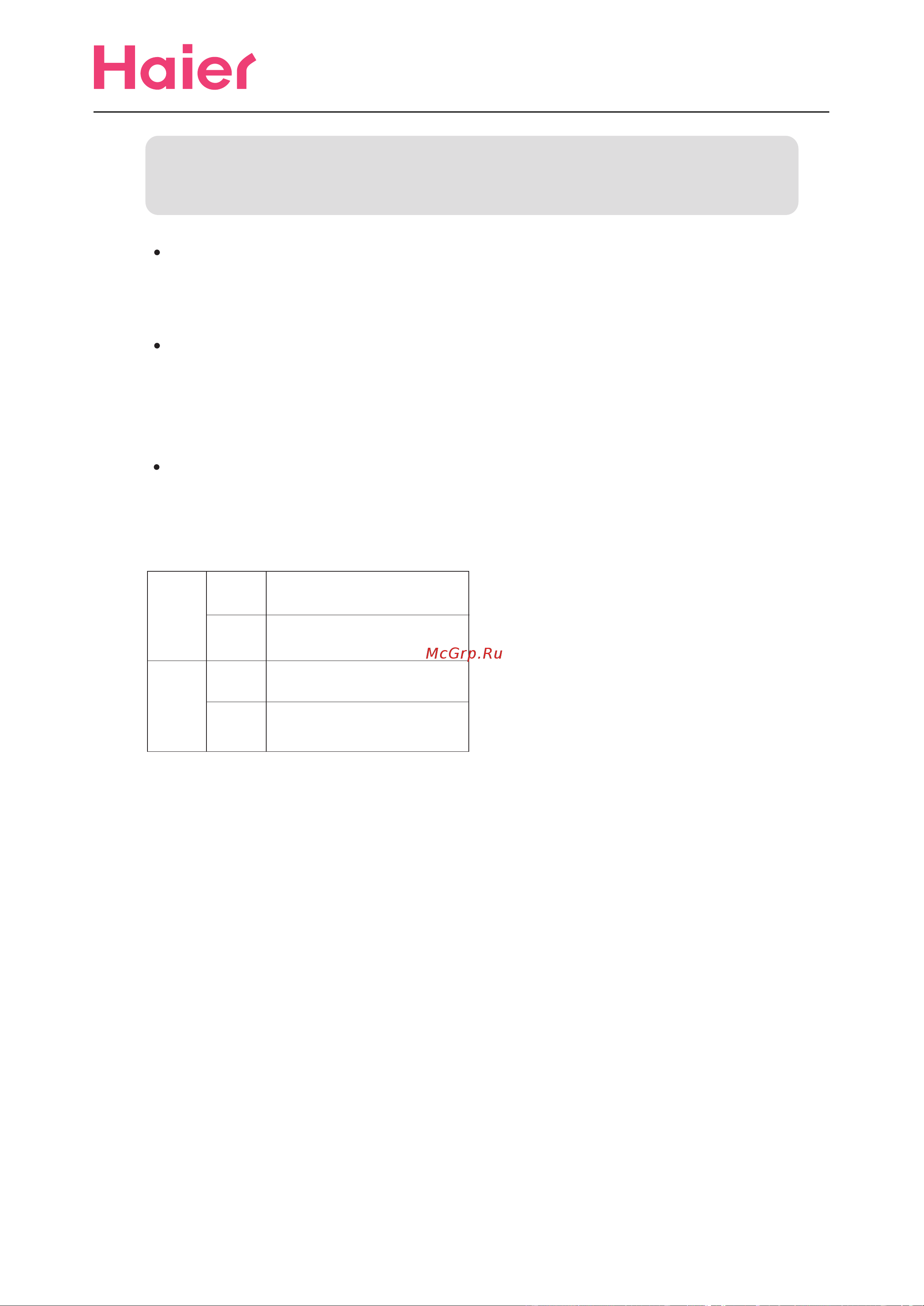 Haier HSU-09H03/H(DBP) [14/82] Cautions