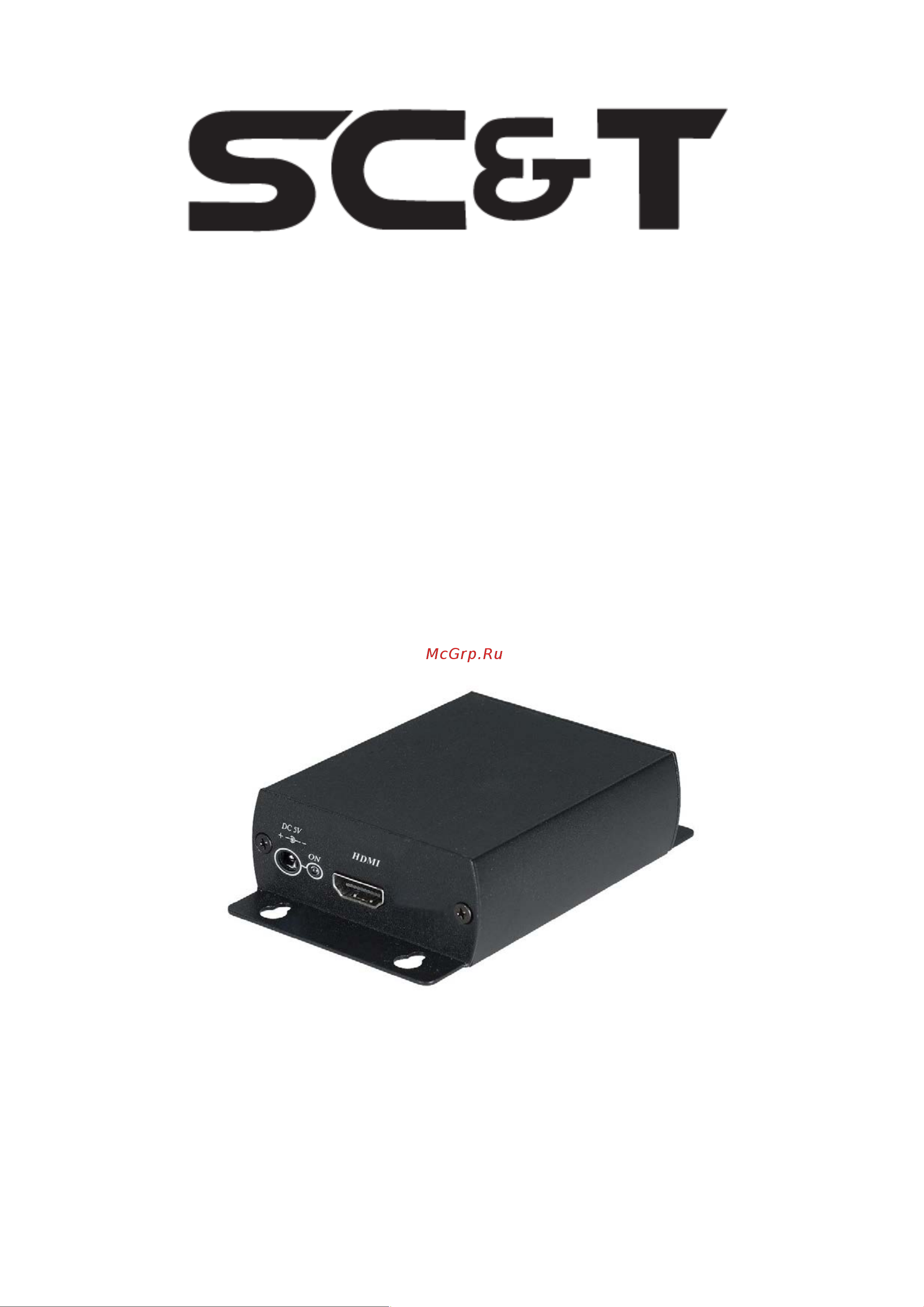 Sc&t SDI01 Инструкция по эксплуатации онлайн