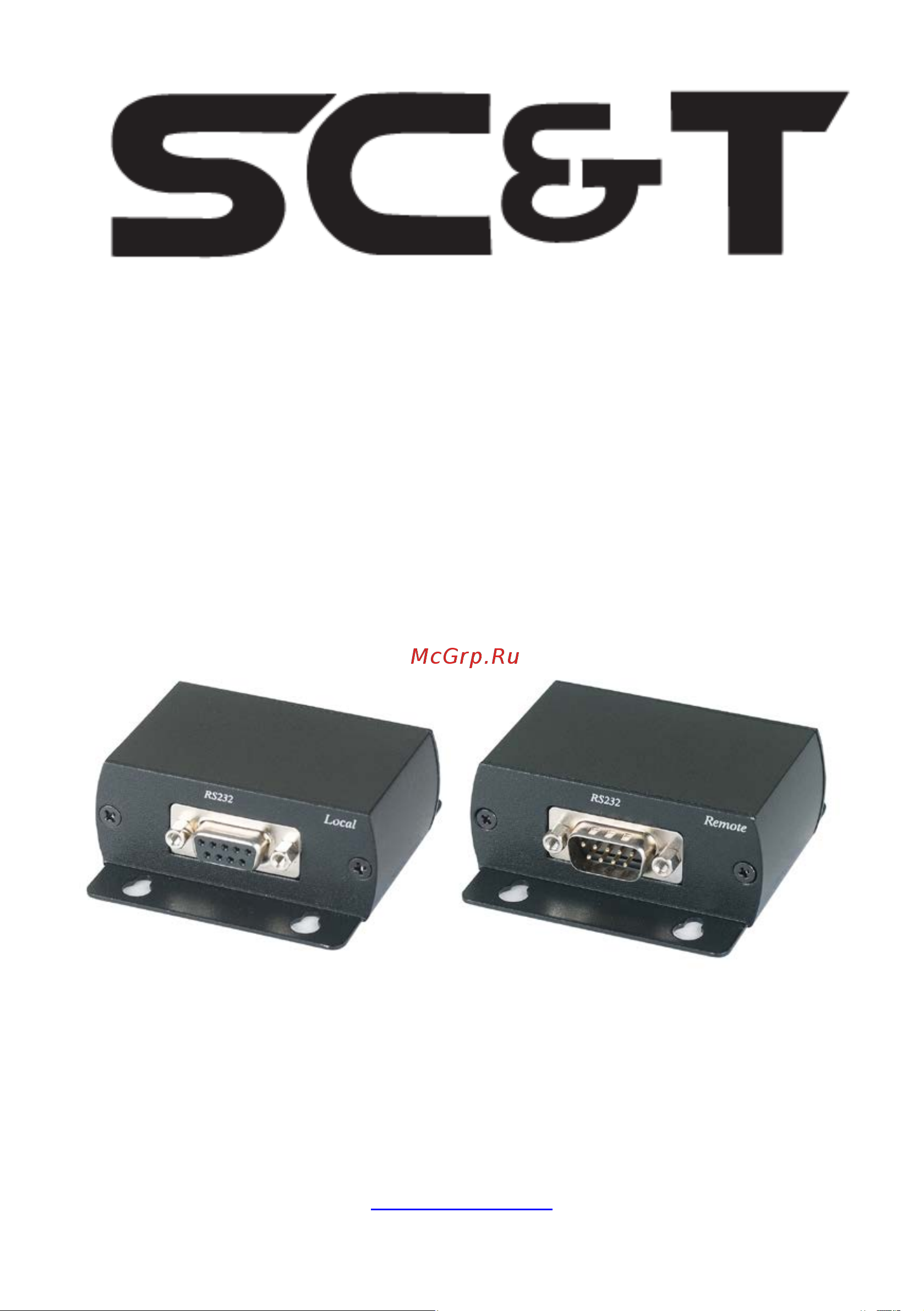 Sc&t RS002E Инструкция по эксплуатации онлайн