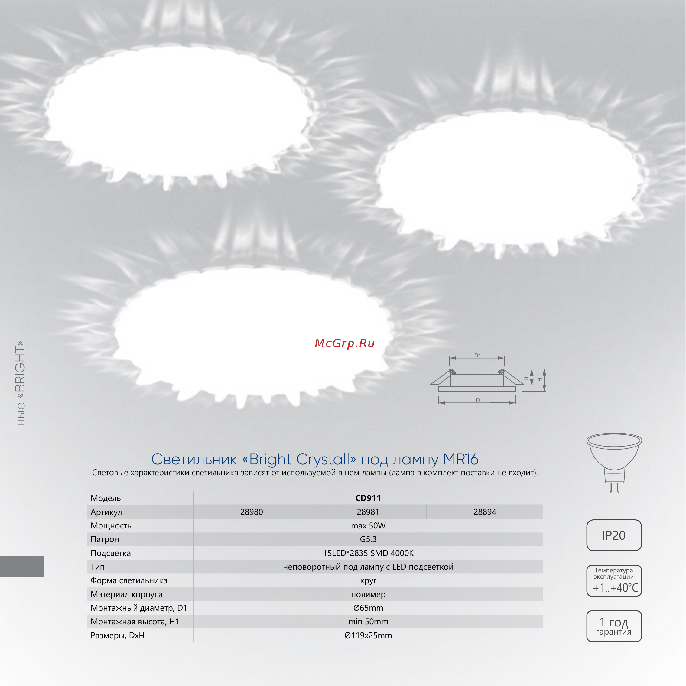 Feron CD911 (28894) Презентация онлайн
