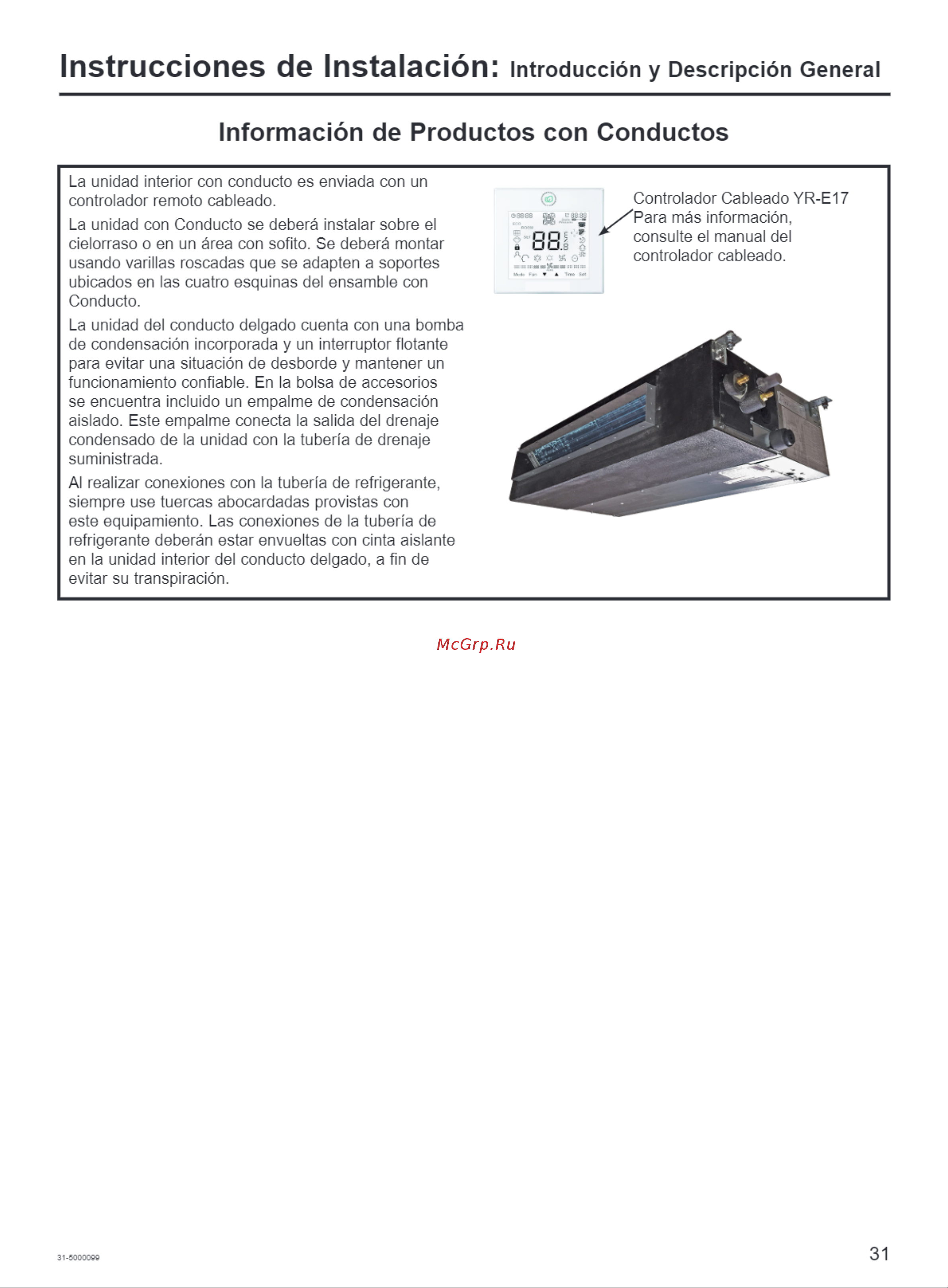 Haier AD09SL2VHA [31/38] Instrucciones de instalación