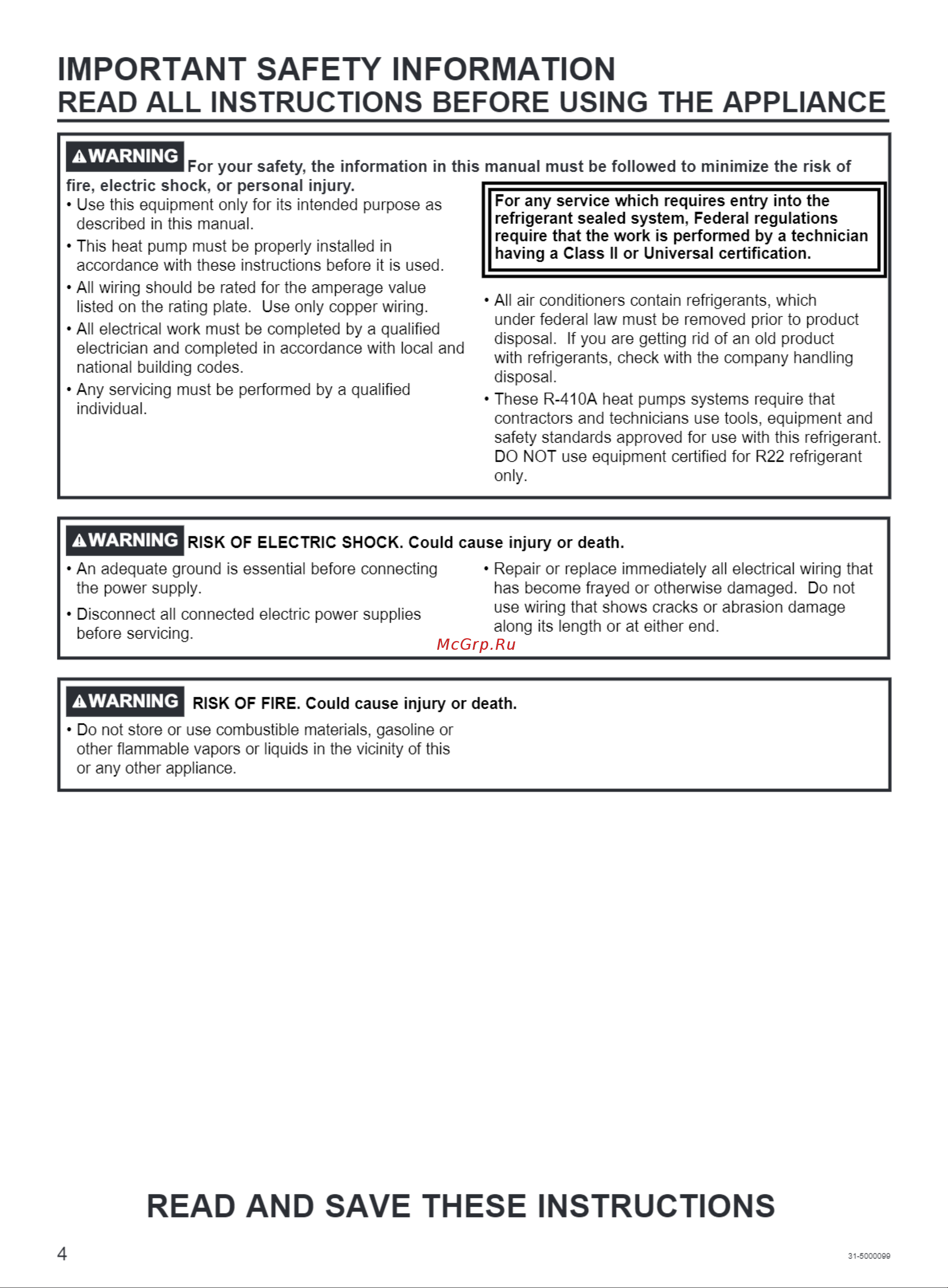 Haier AD09SL2VHA [4/38] Important safety information