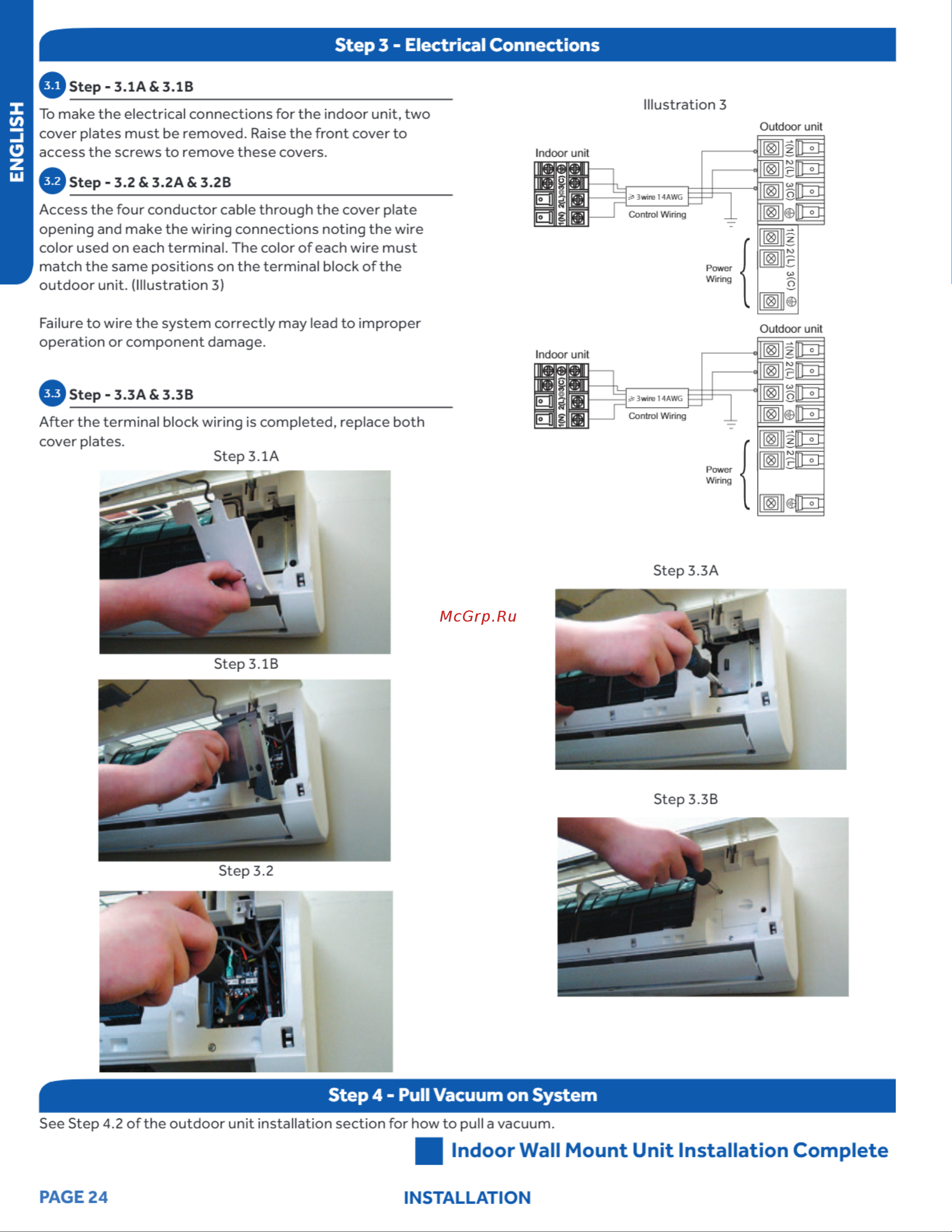 Haier AB18SC2VHA [24/36] I indoor wall mount unit installation complete