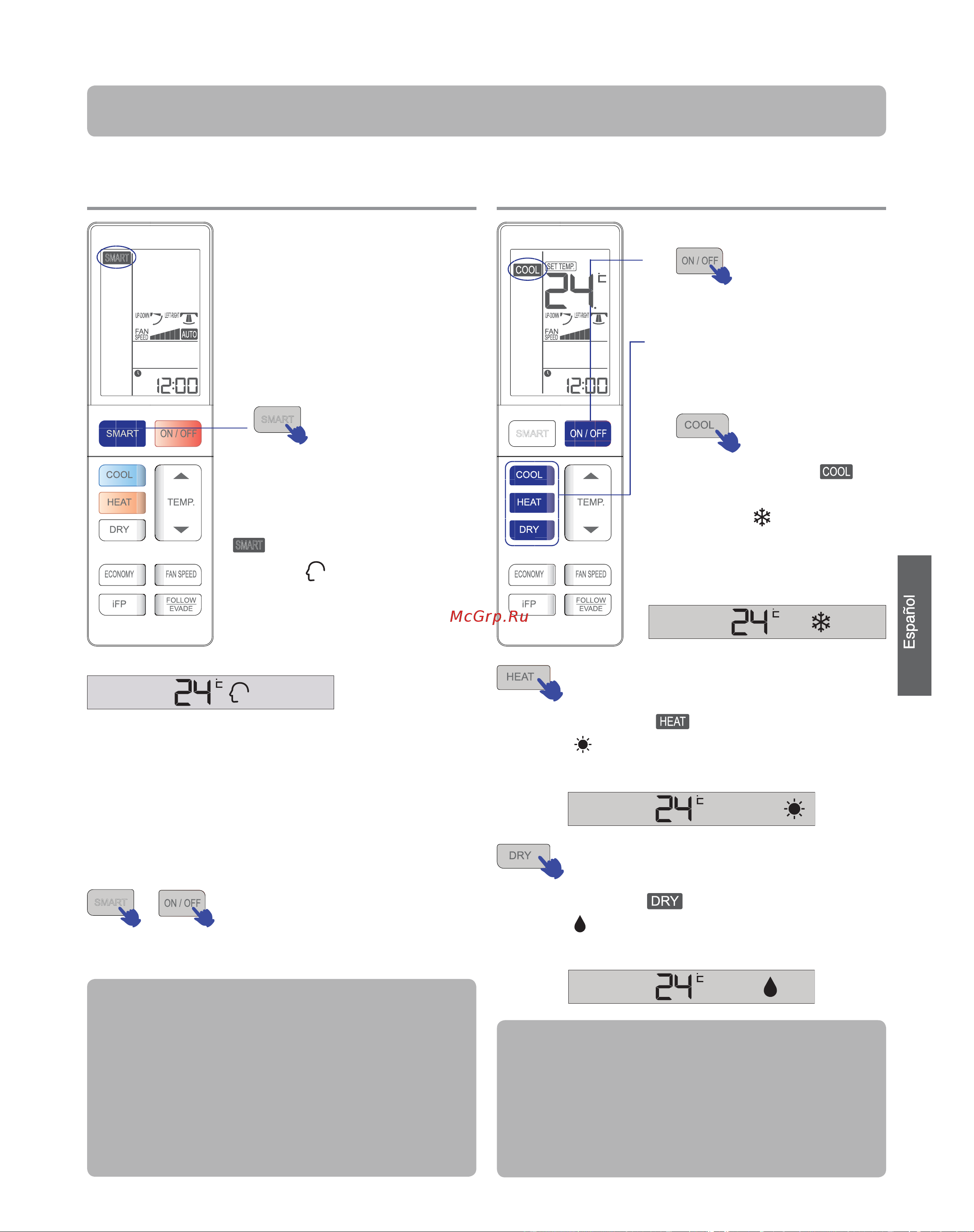 Haier 1U09EH1ERA [17/48] Funcionamiento