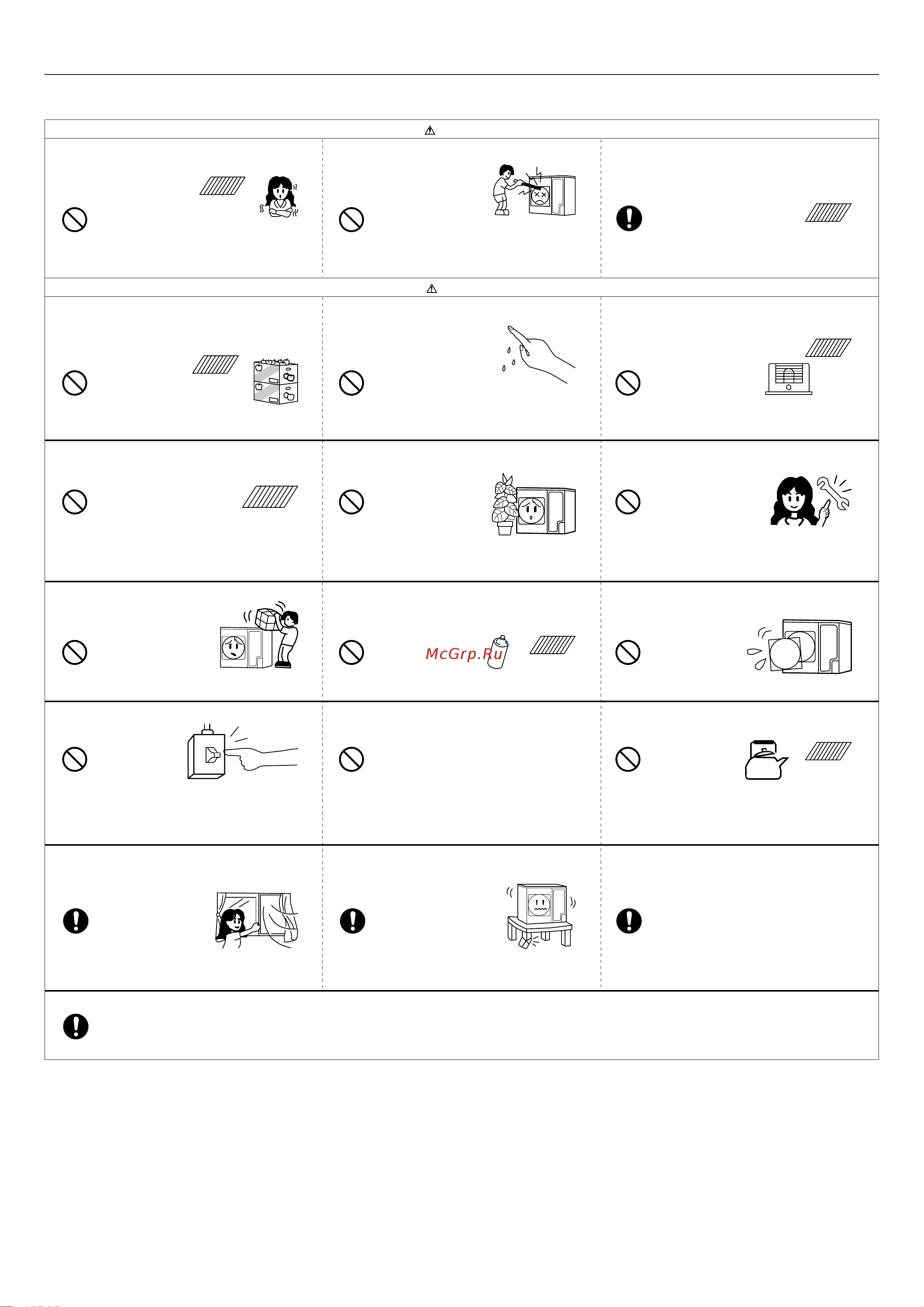 Haier ADH250H1ERG [6/28] Safety precautions