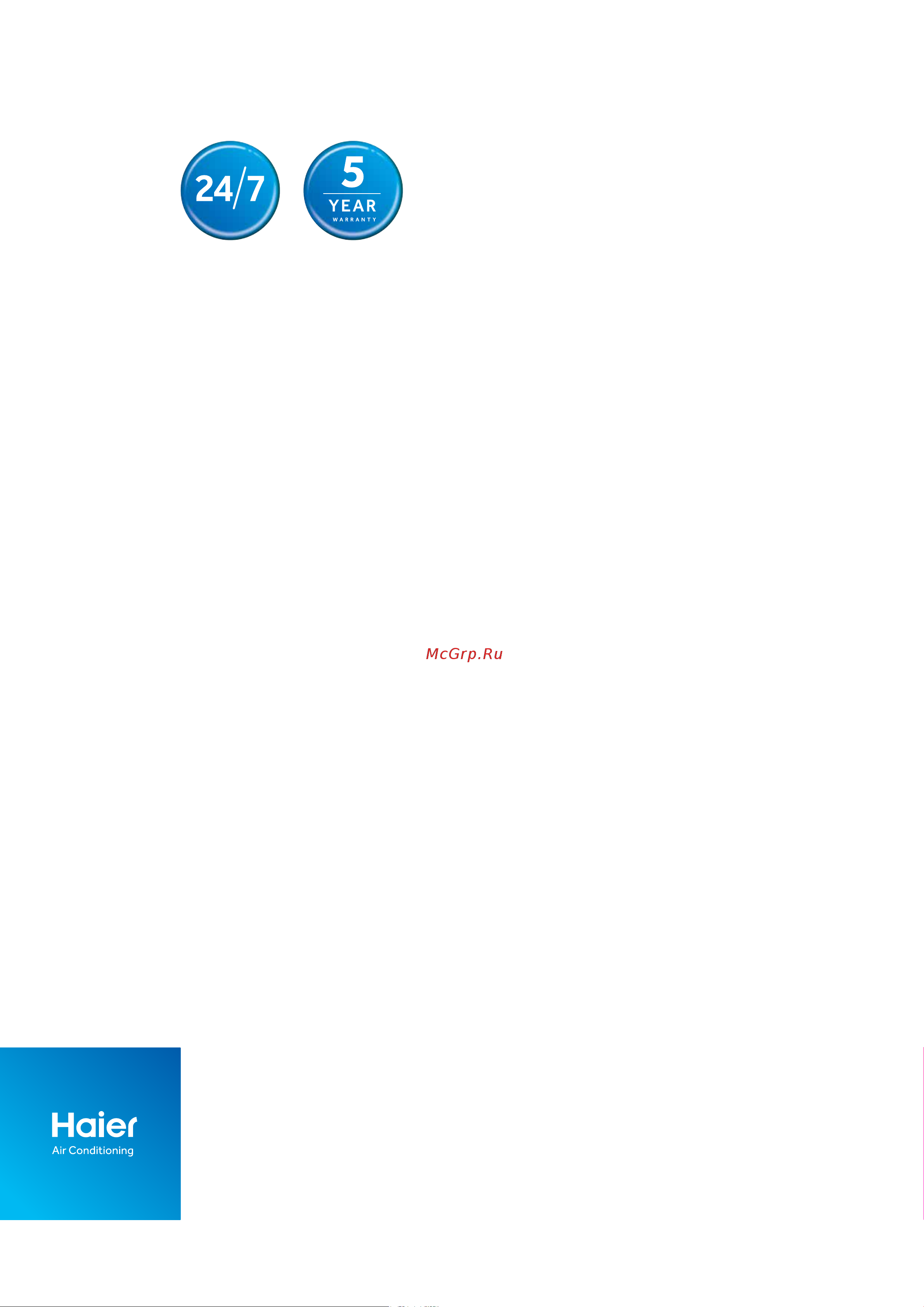 Haier AS26FBBHRA [12/12] Australia 1300 729 948 haier com au new zealand 0800 424 372 haier co nz