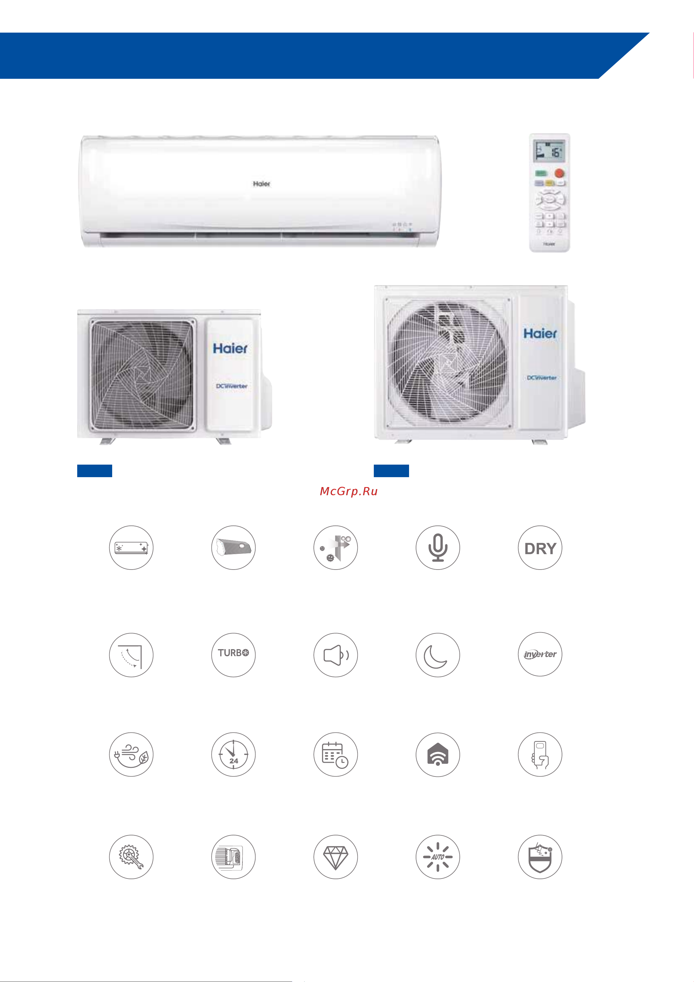 Haier AS53TCCHRA [6/8] Speciﬁcations