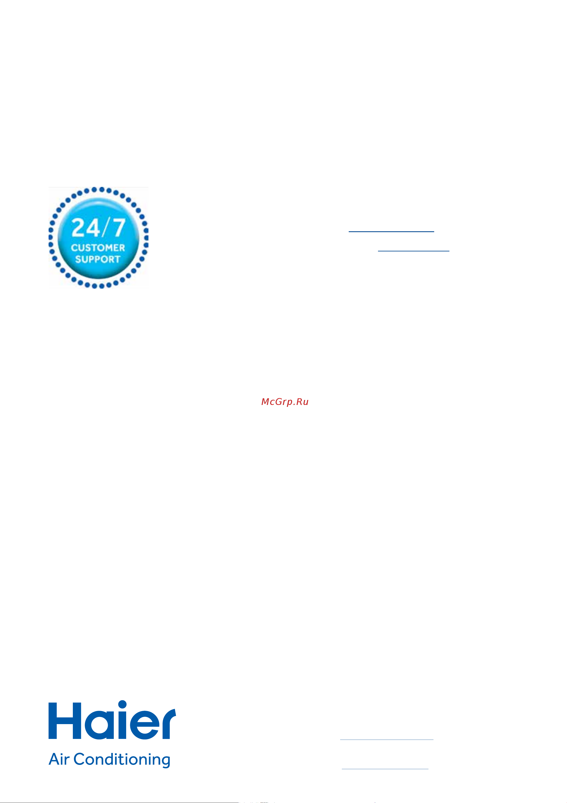 Haier 1U24RACFRA [28/28] Australia 1300 729 948 haier com au new zealand 0800 424 372 haier co nz